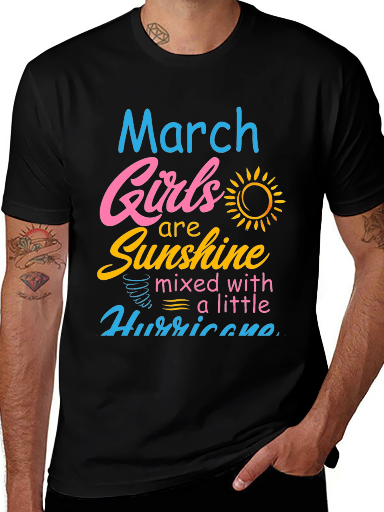 March Girls Sunshine Hurricane T-Shirt