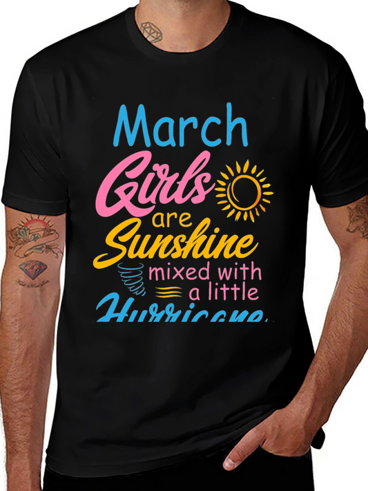 March Girls Sunshine Hurricane T-Shirt