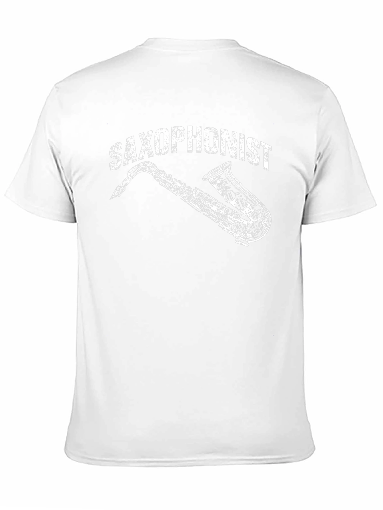 Saxophonist Graphic T-Shirt - Black