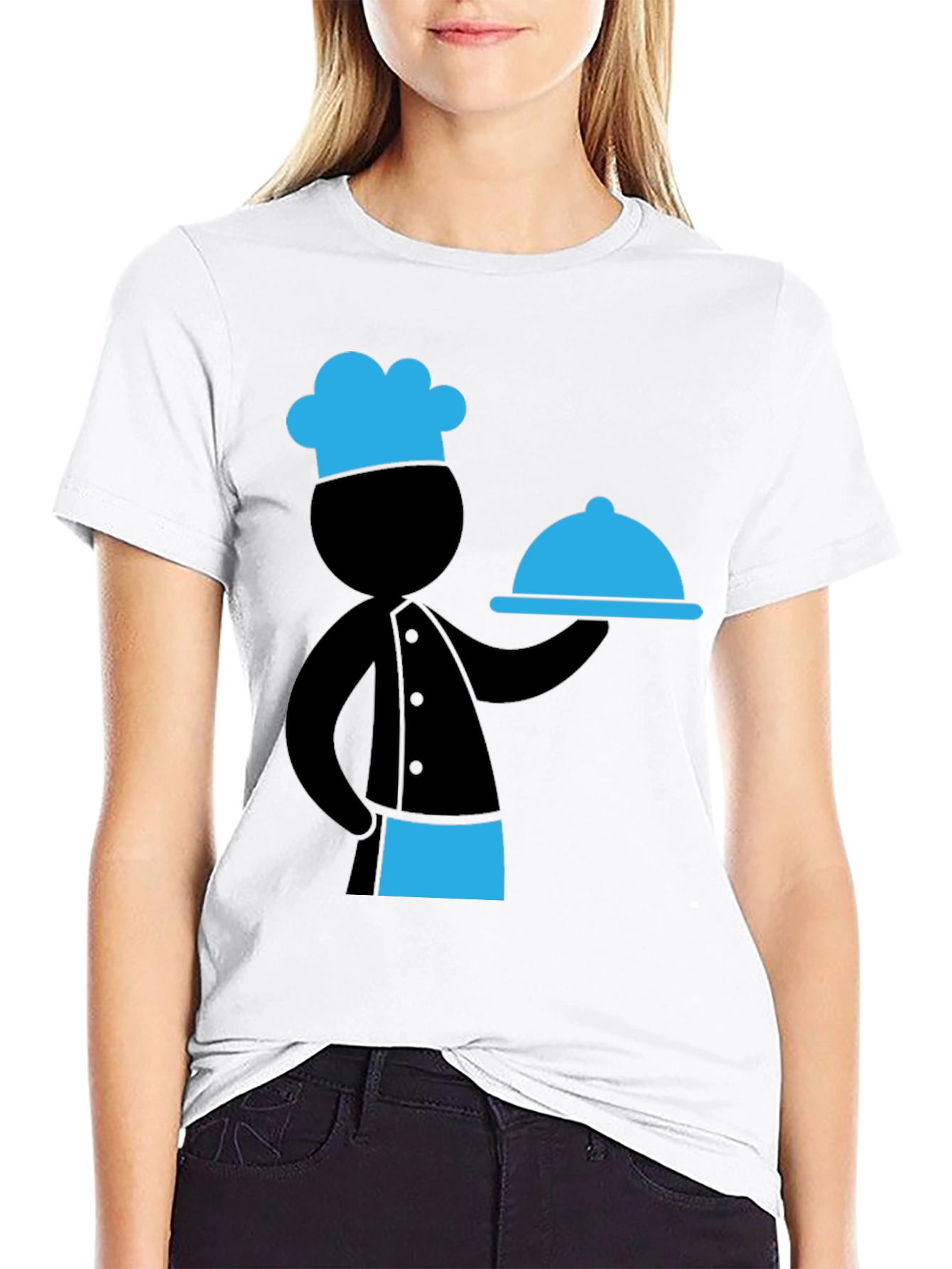 Chef Graphic T-Shirt - Quirky Cook Design Tee
