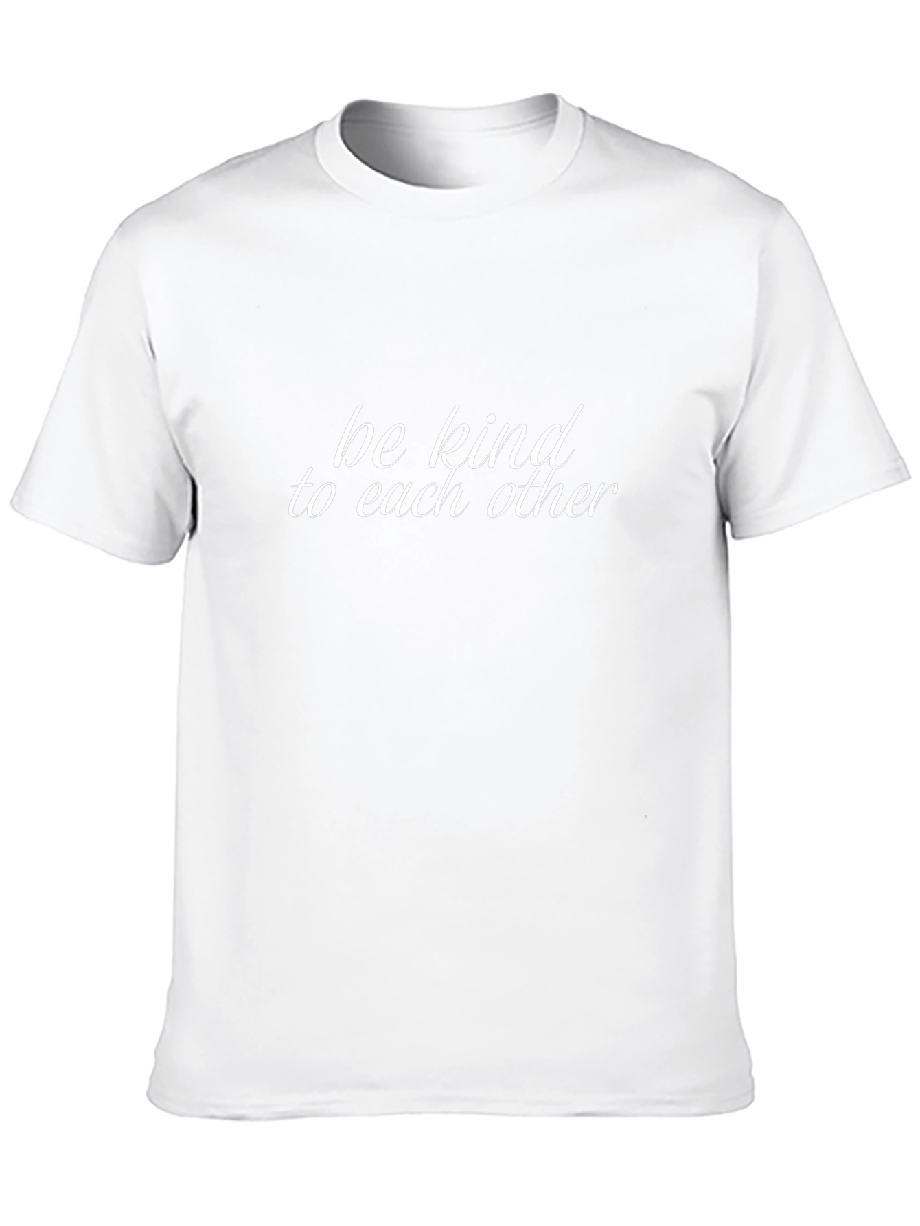 Be Kind to Each Other Black T-Shirt