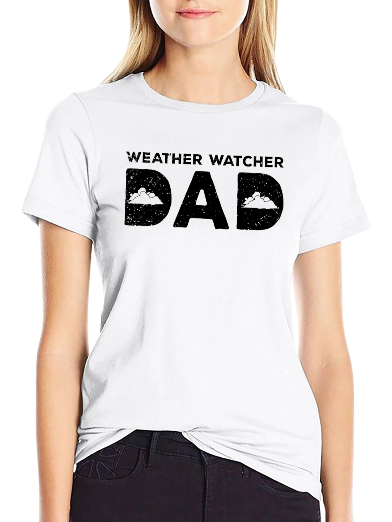 Weather Watcher Dad Graphic T-Shirt