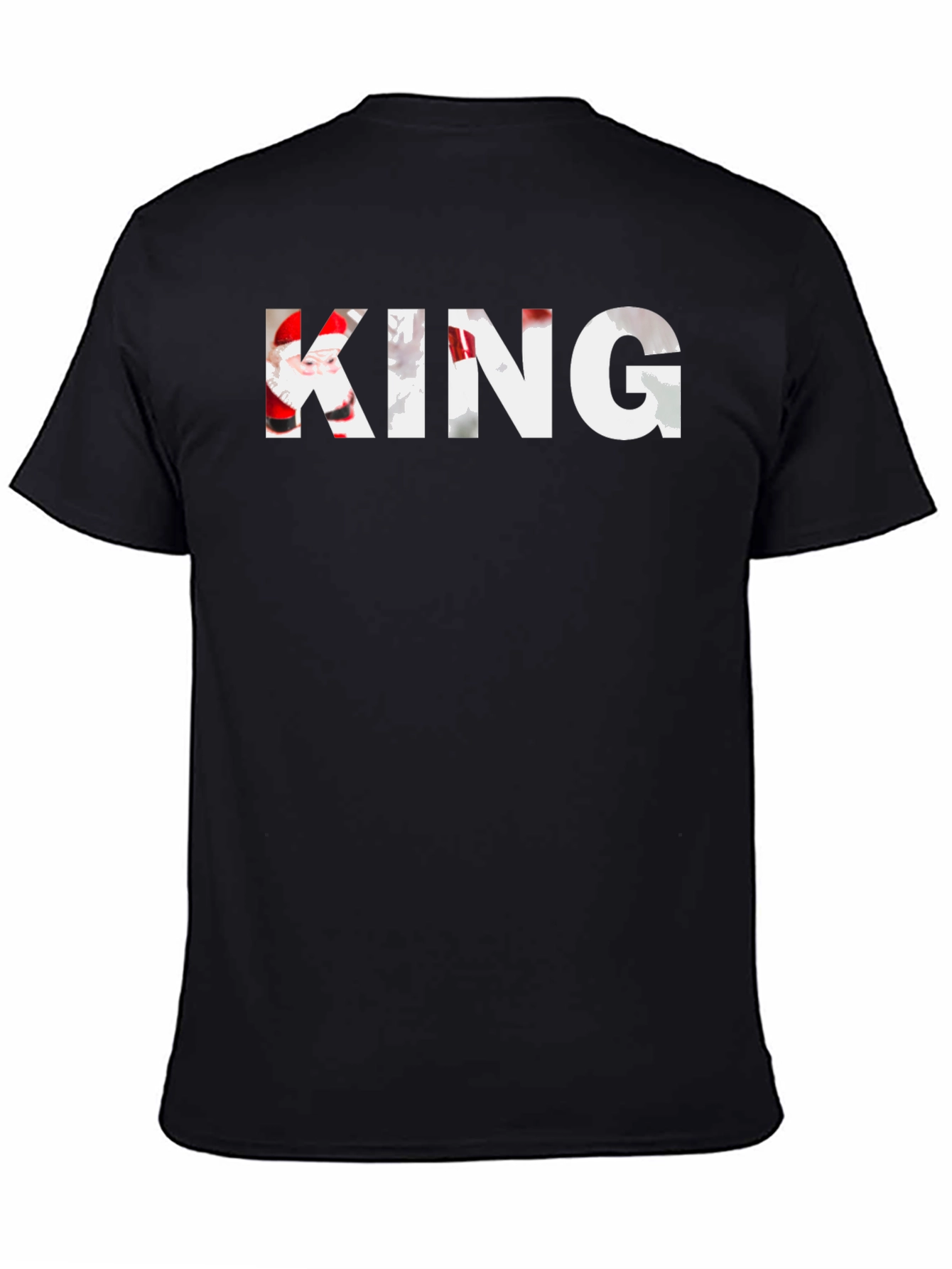 King Santa T-Shirt - Black