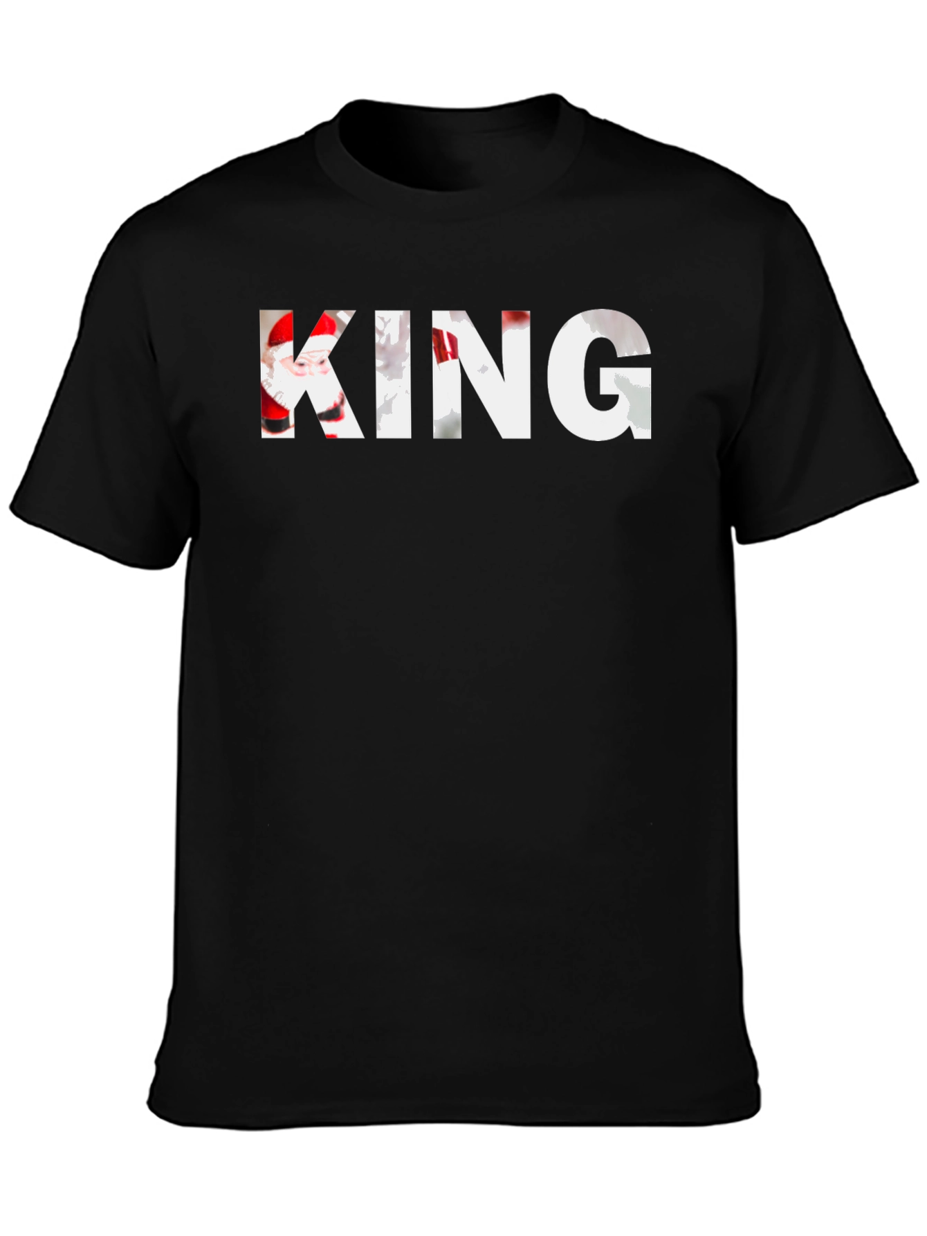 King Santa T-Shirt - Black