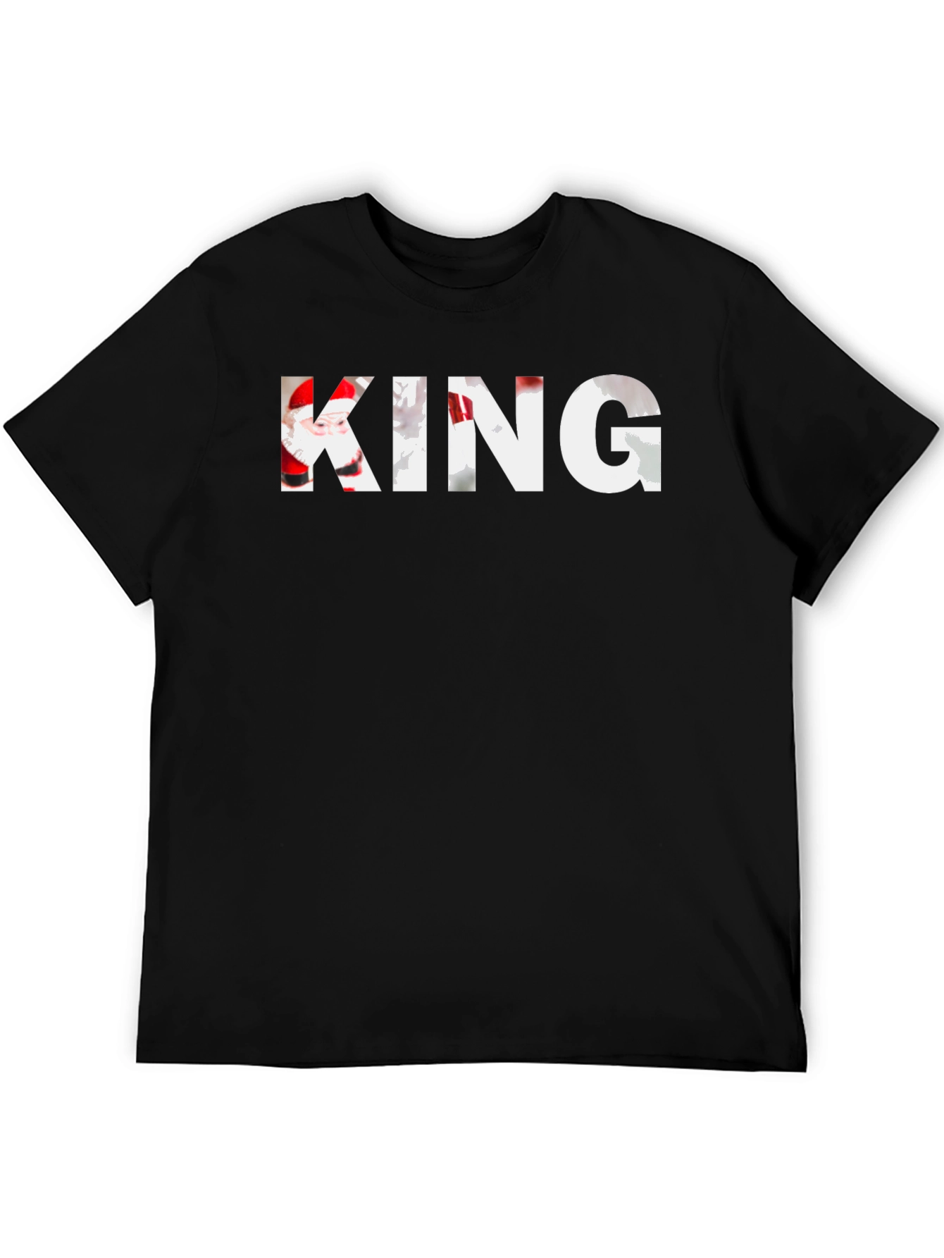 King Santa T-Shirt - Black