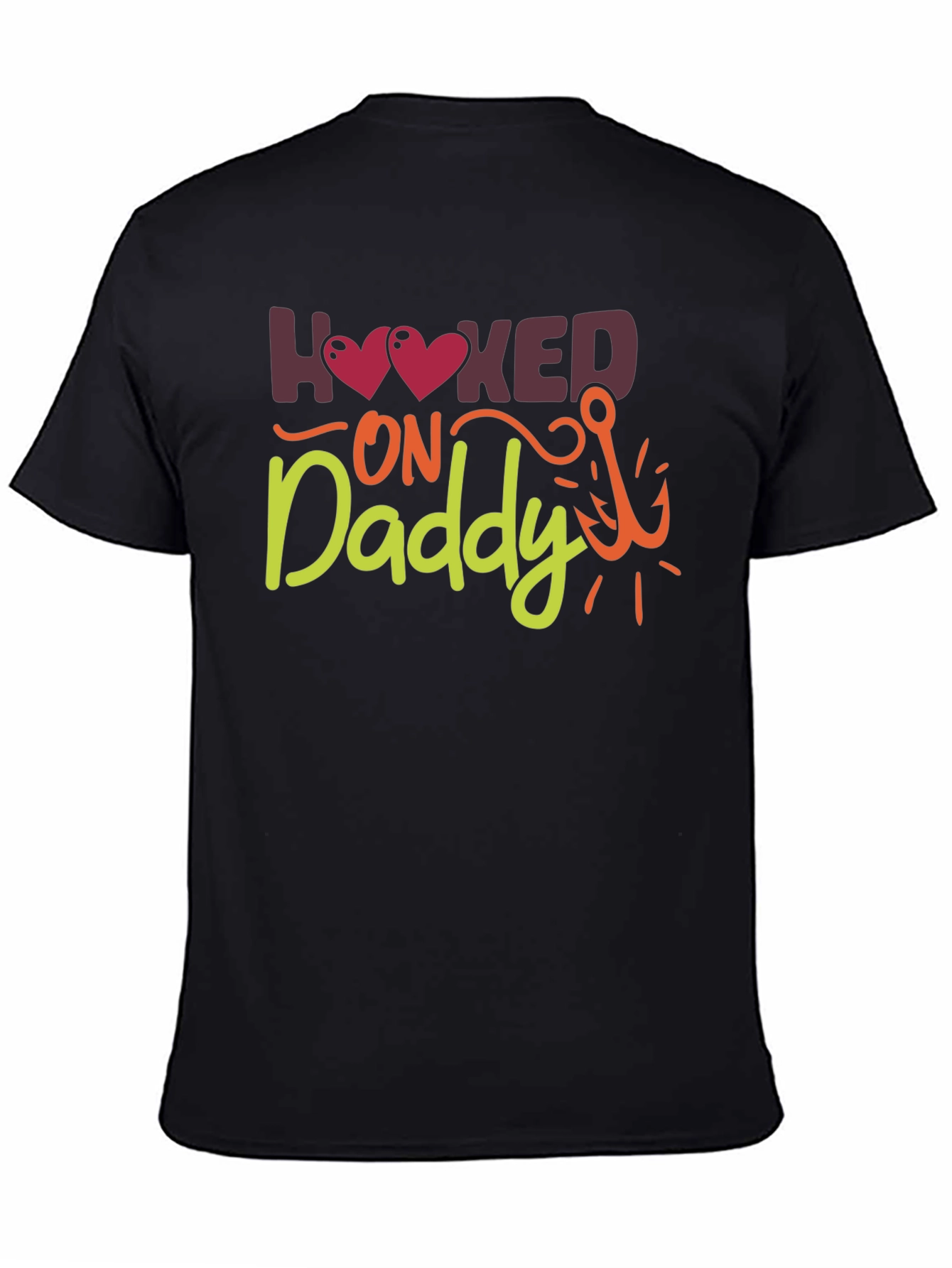 Hooked on Daddy Fishing T-Shirt