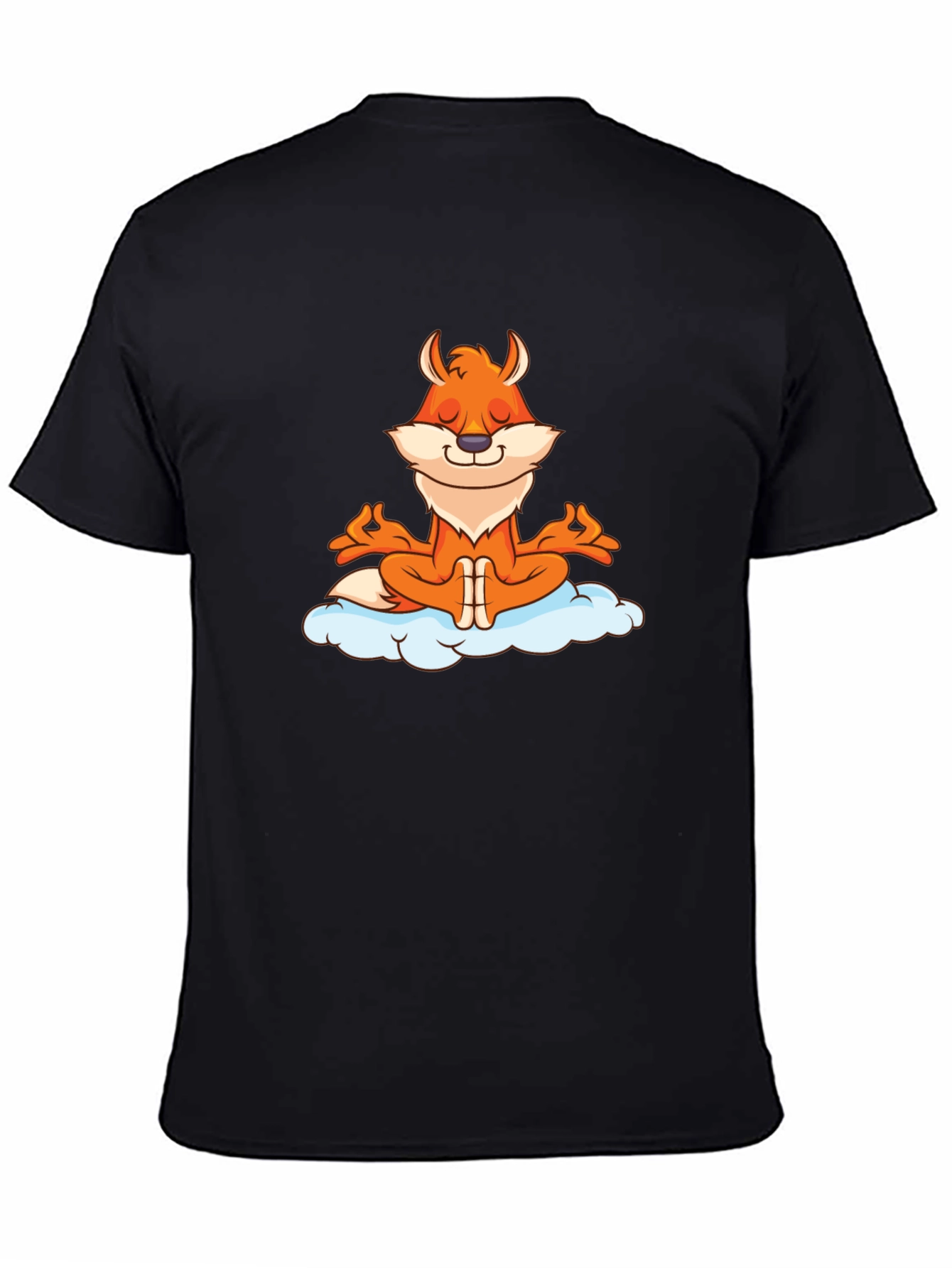 Meditating Fox Graphic Tee