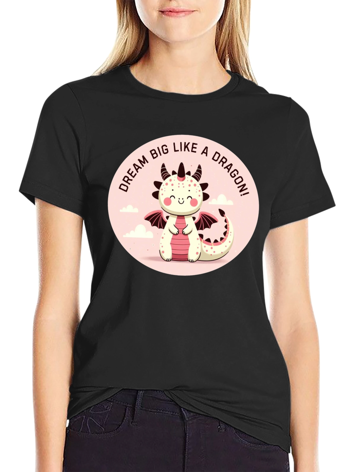 Dream Big Dragon Graphic Tee