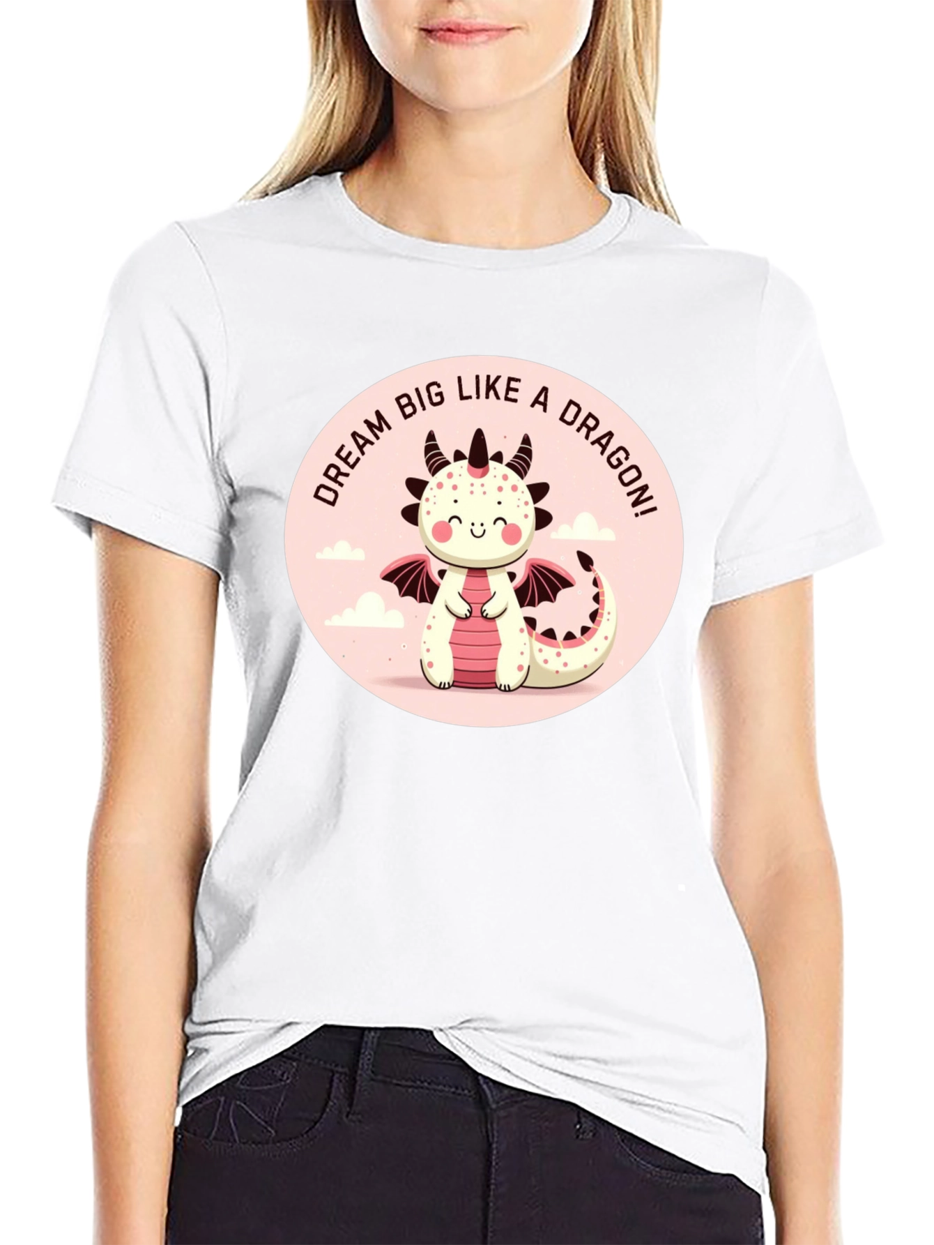 Dream Big Dragon Graphic Tee