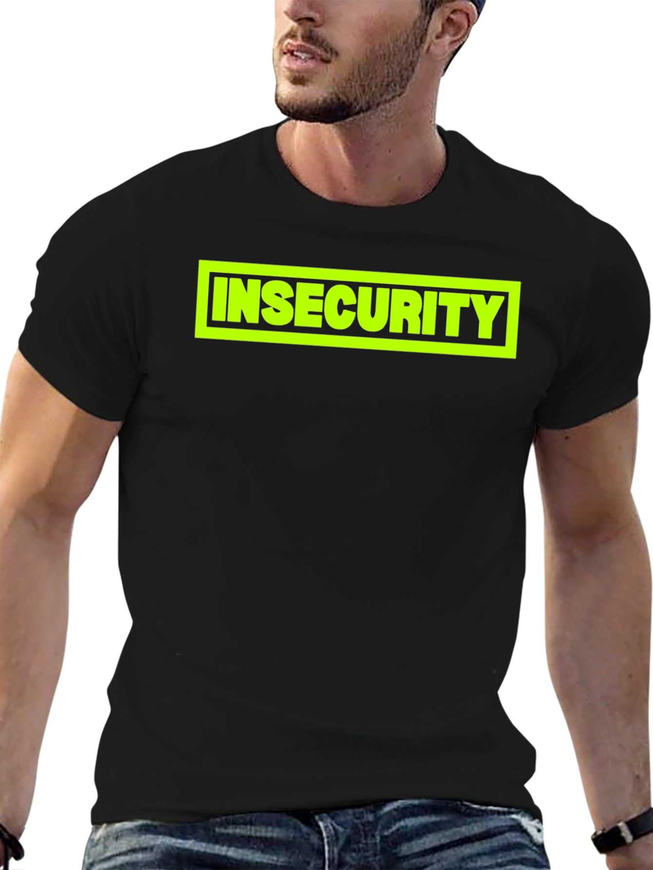 Insecurity Graphic Tee - Bold Statement Shirt