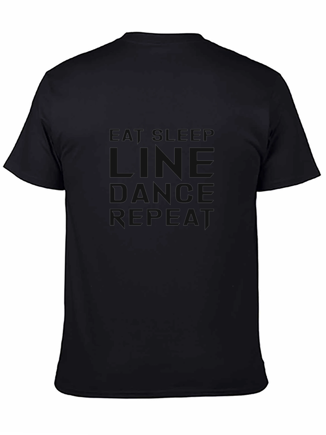 Eat Sleep Hike Repeat Black T-Shirt