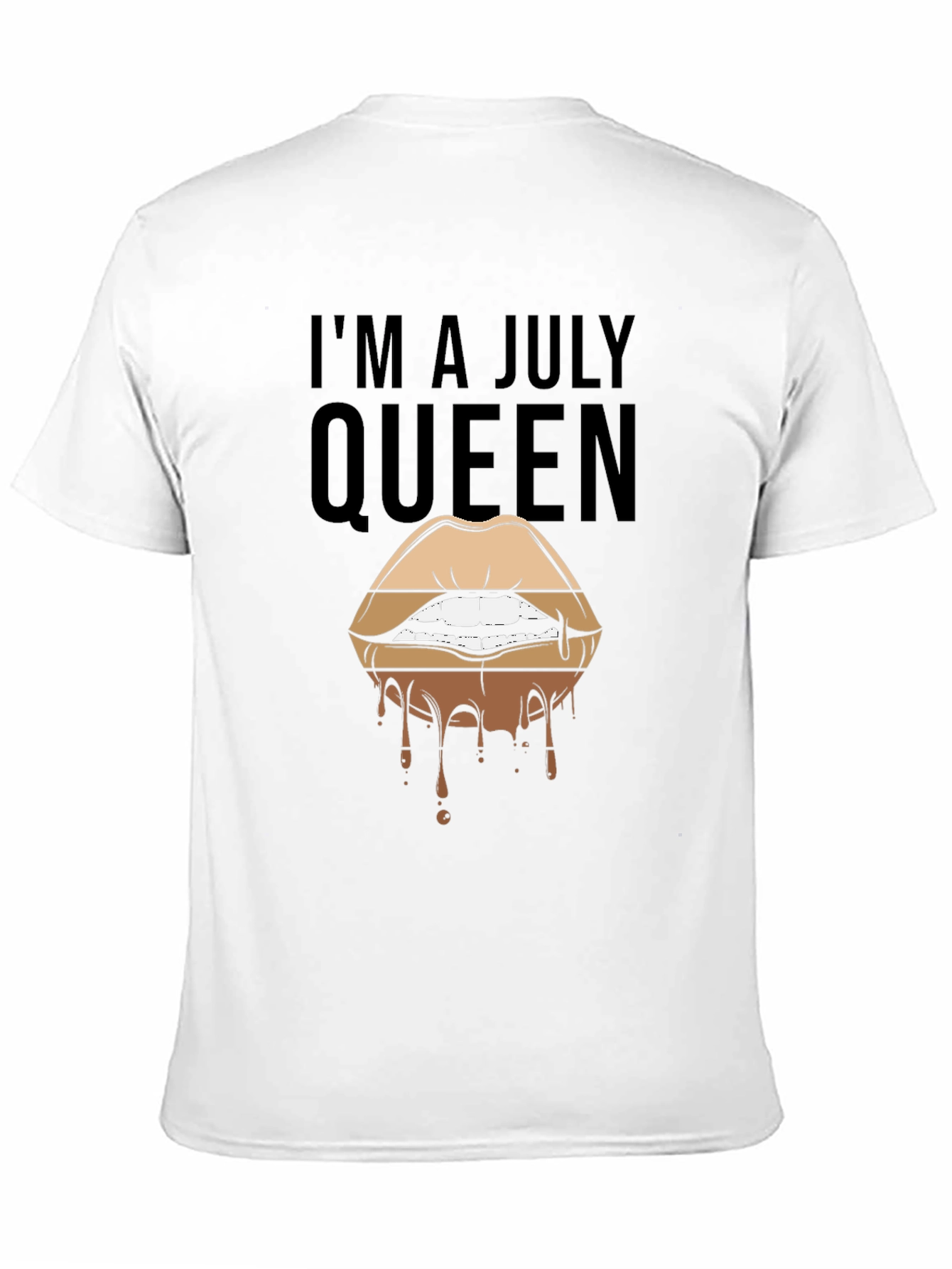 Im A July Queen Lips Graphic Tee