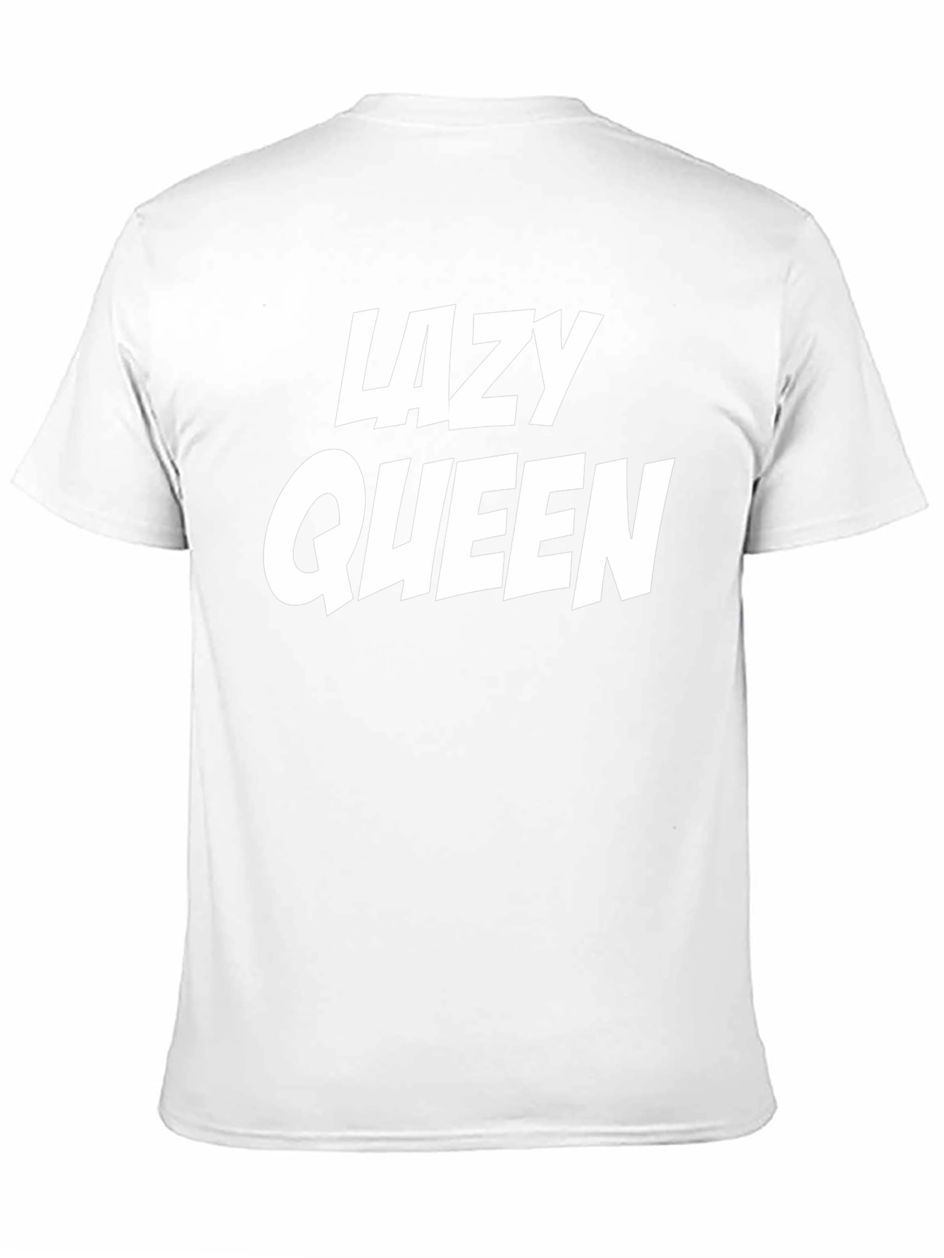 Lazy Queen Graphic Tee - Black T-Shirt