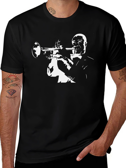 Cool Jazz Trumpet Graphic T-Shirt