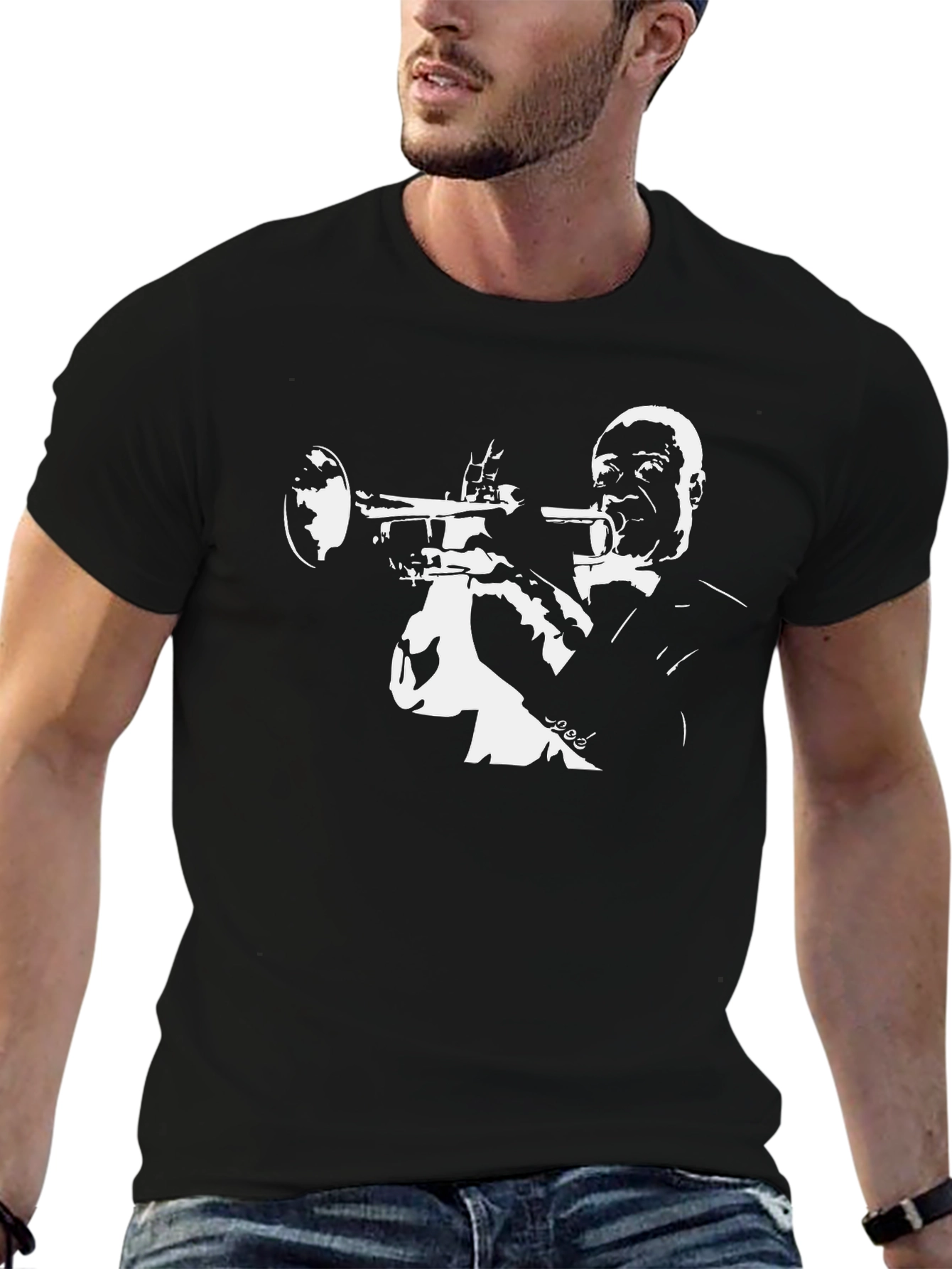 Cool Jazz Trumpet Graphic T-Shirt