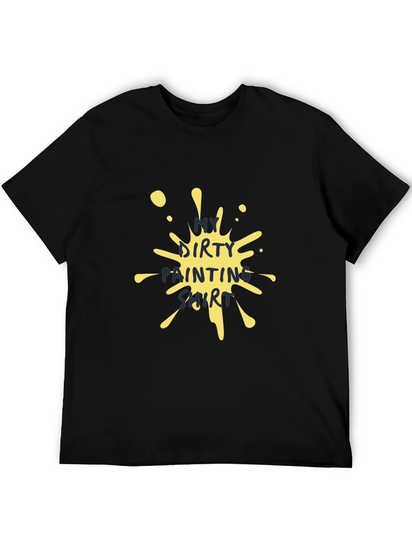 Dirty Painting Shirt - Unique Artistic T-Shirt
