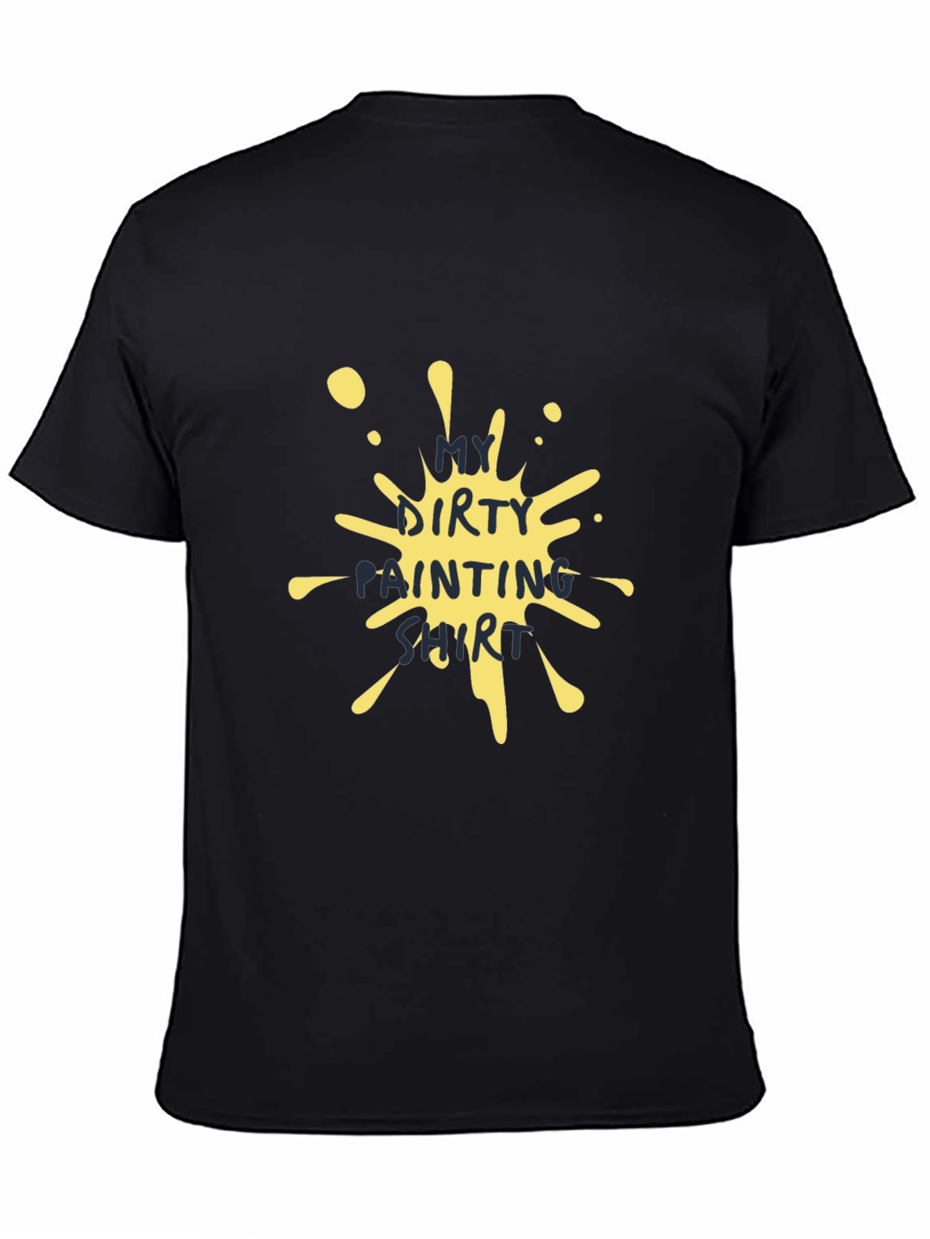 Dirty Painting Shirt - Unique Artistic T-Shirt