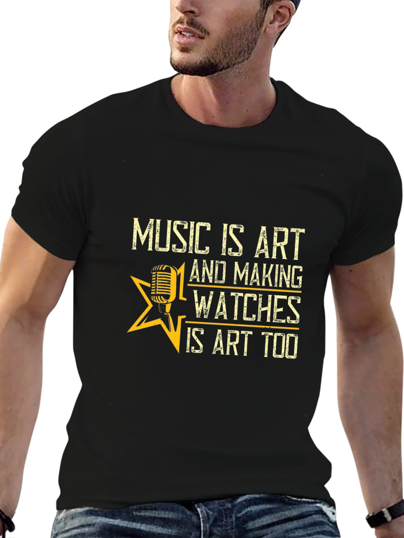 Music and Watches are Art T-Shirt