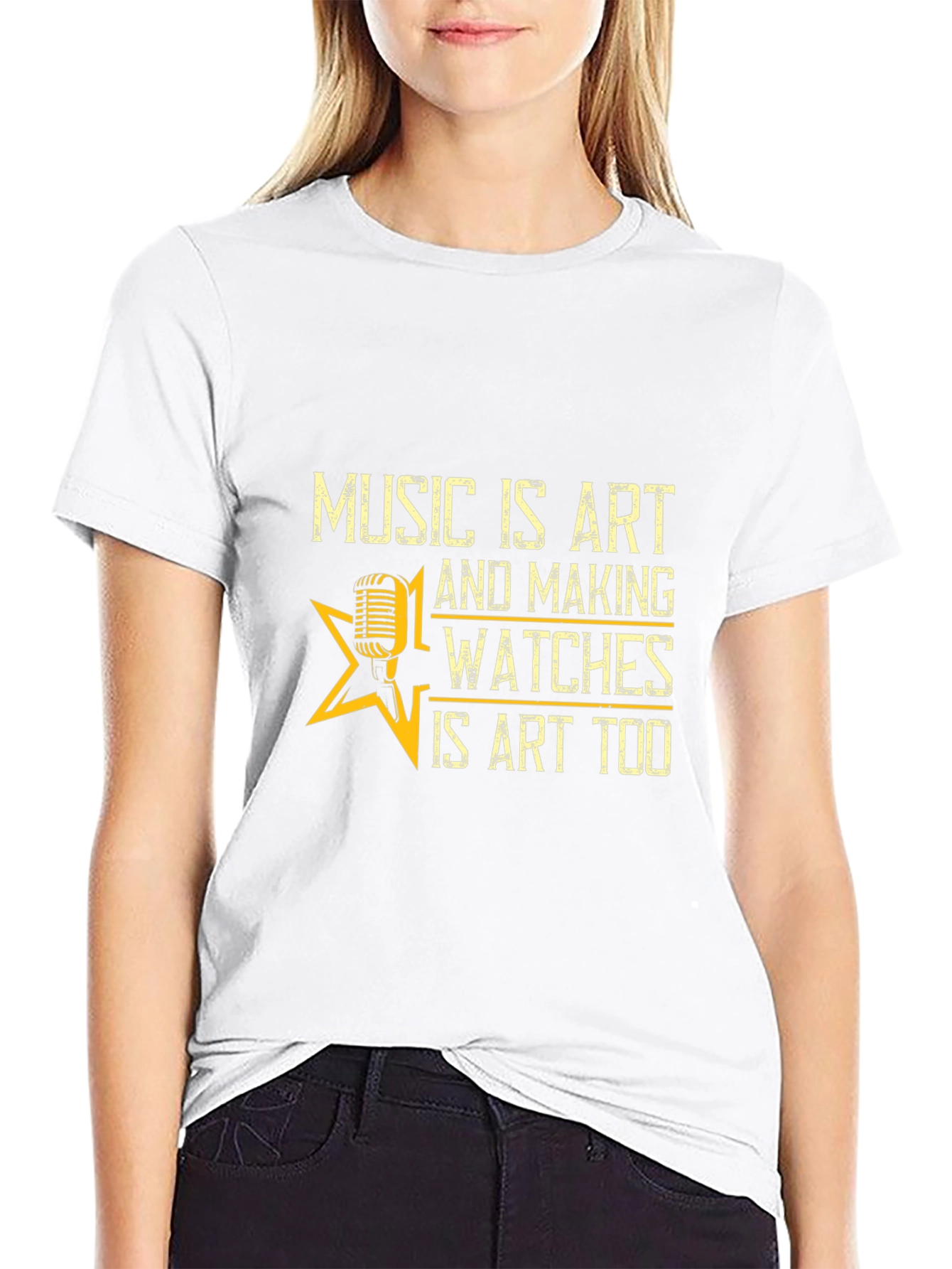 Music and Watches are Art T-Shirt