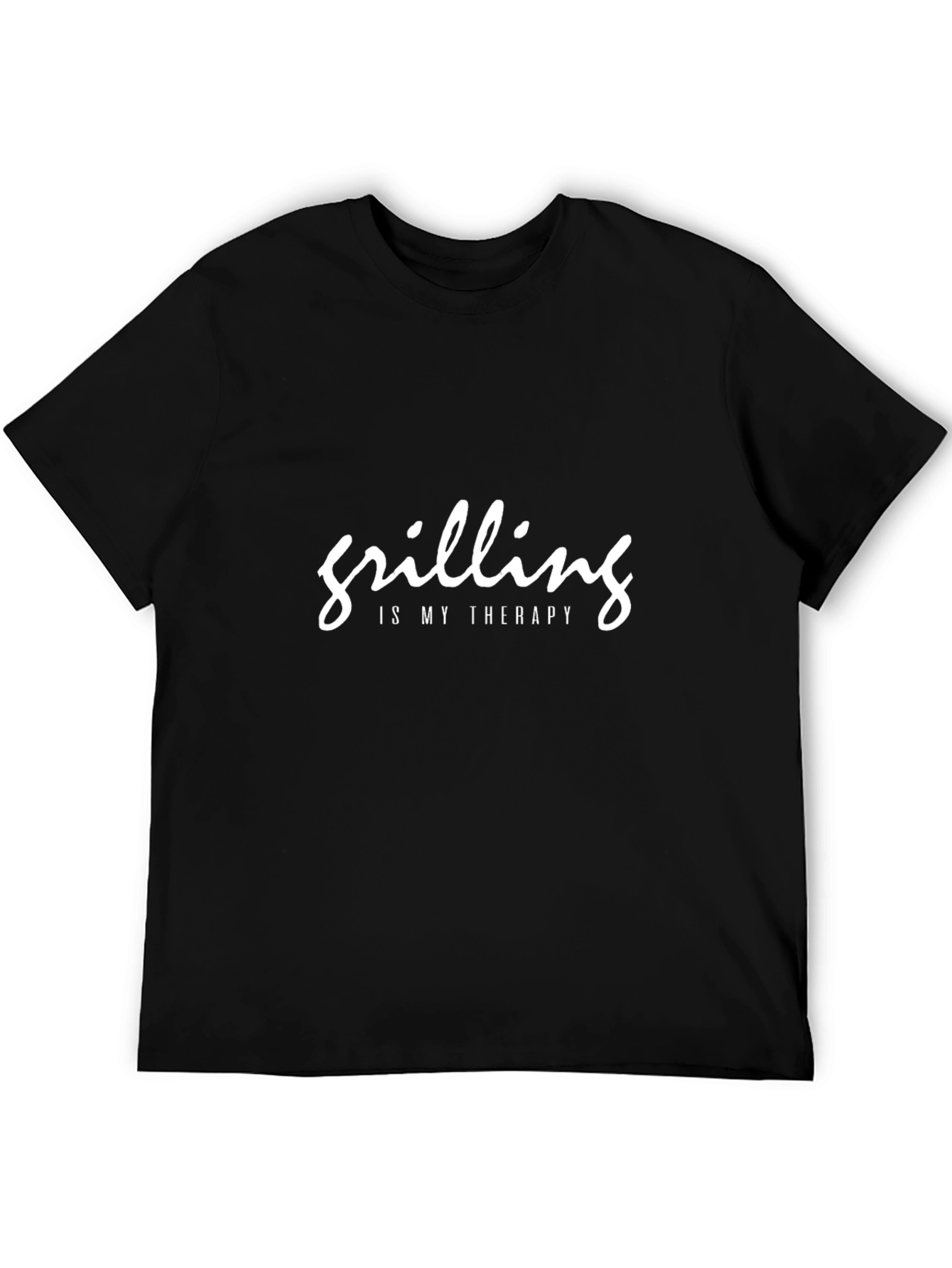 Grilling is My Therapy Graphic Tee