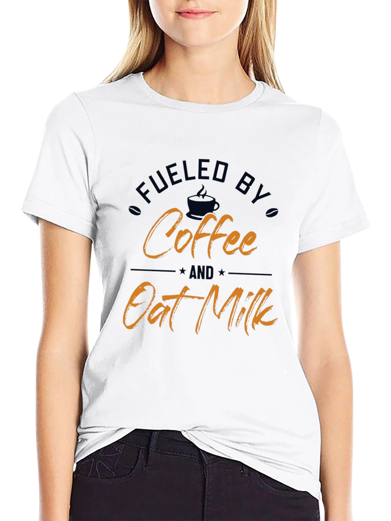 Fueled by Coffee and Oat Milk Black Tee