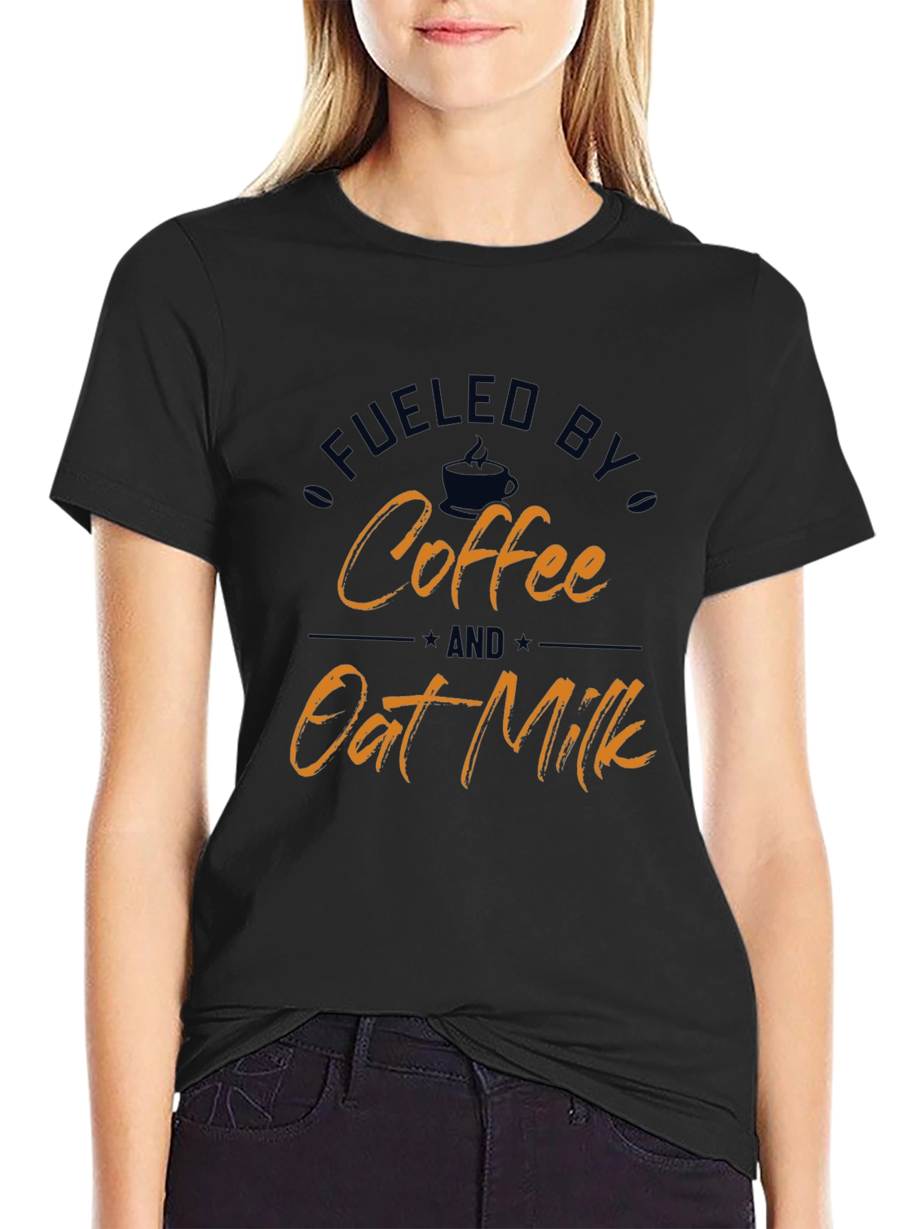 Fueled by Coffee and Oat Milk Black Tee