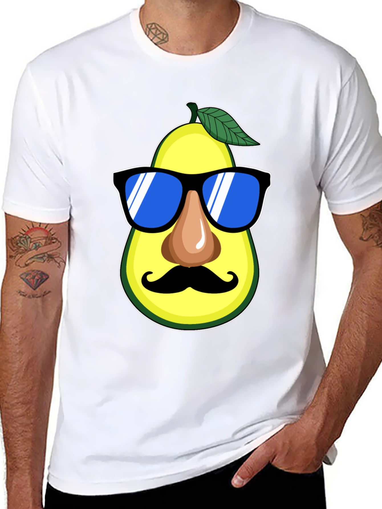Cool Avocado Graphic T-Shirt