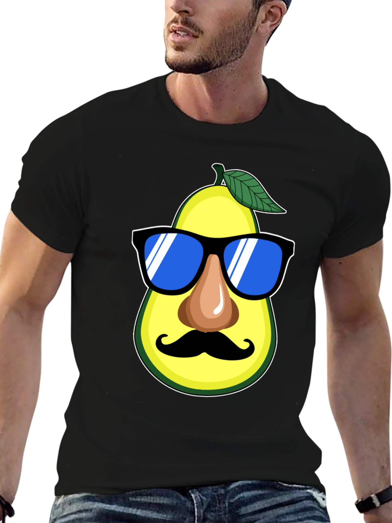 Cool Avocado Graphic T-Shirt
