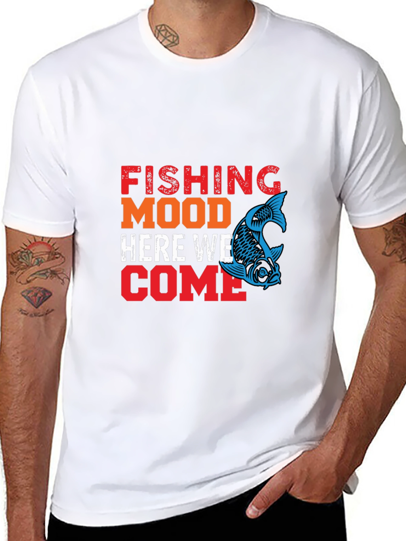 Fishing Mood T-Shirt Here We Come Tee