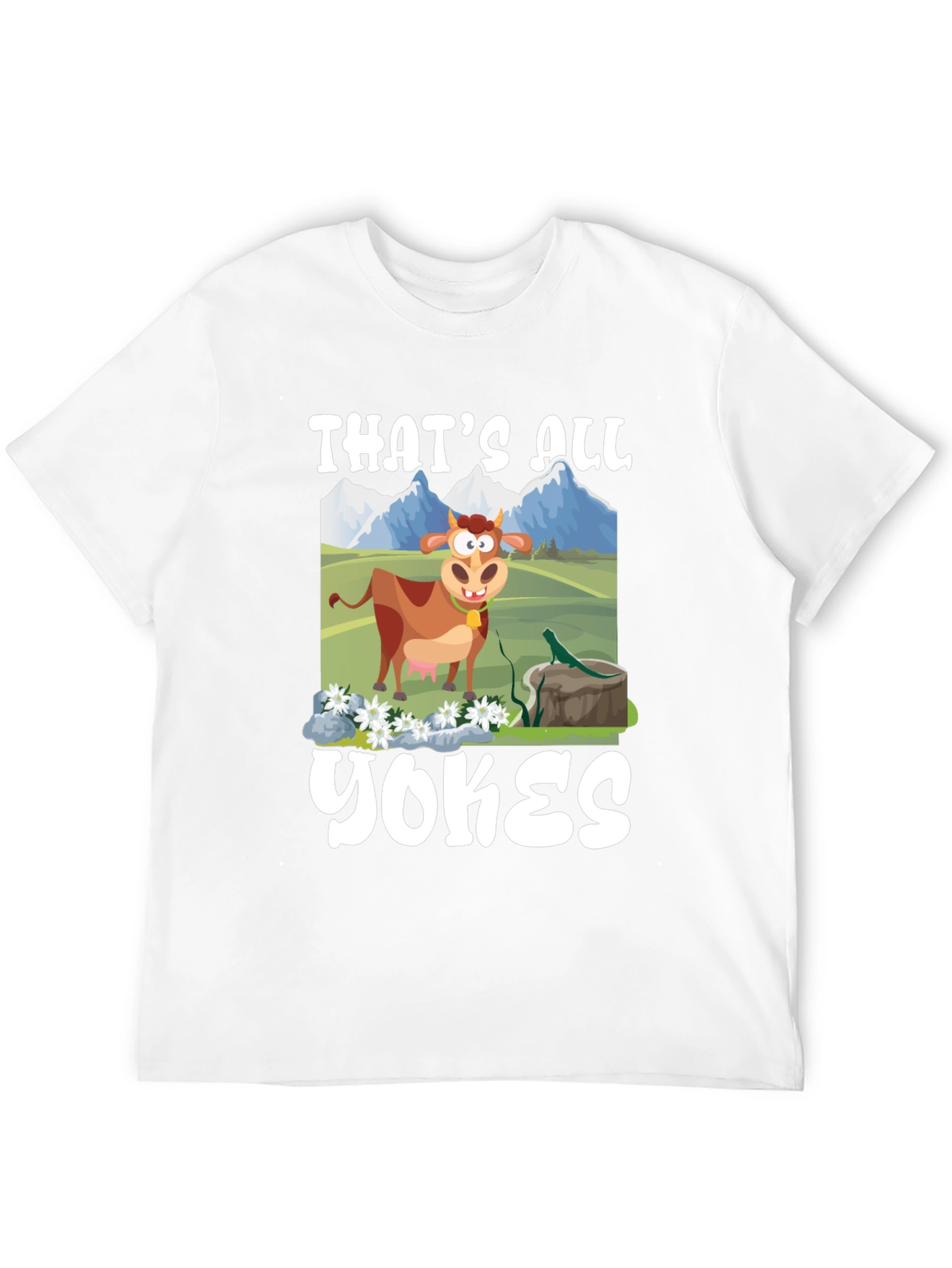 Funny Thats All Yokes Graphic T-Shirt