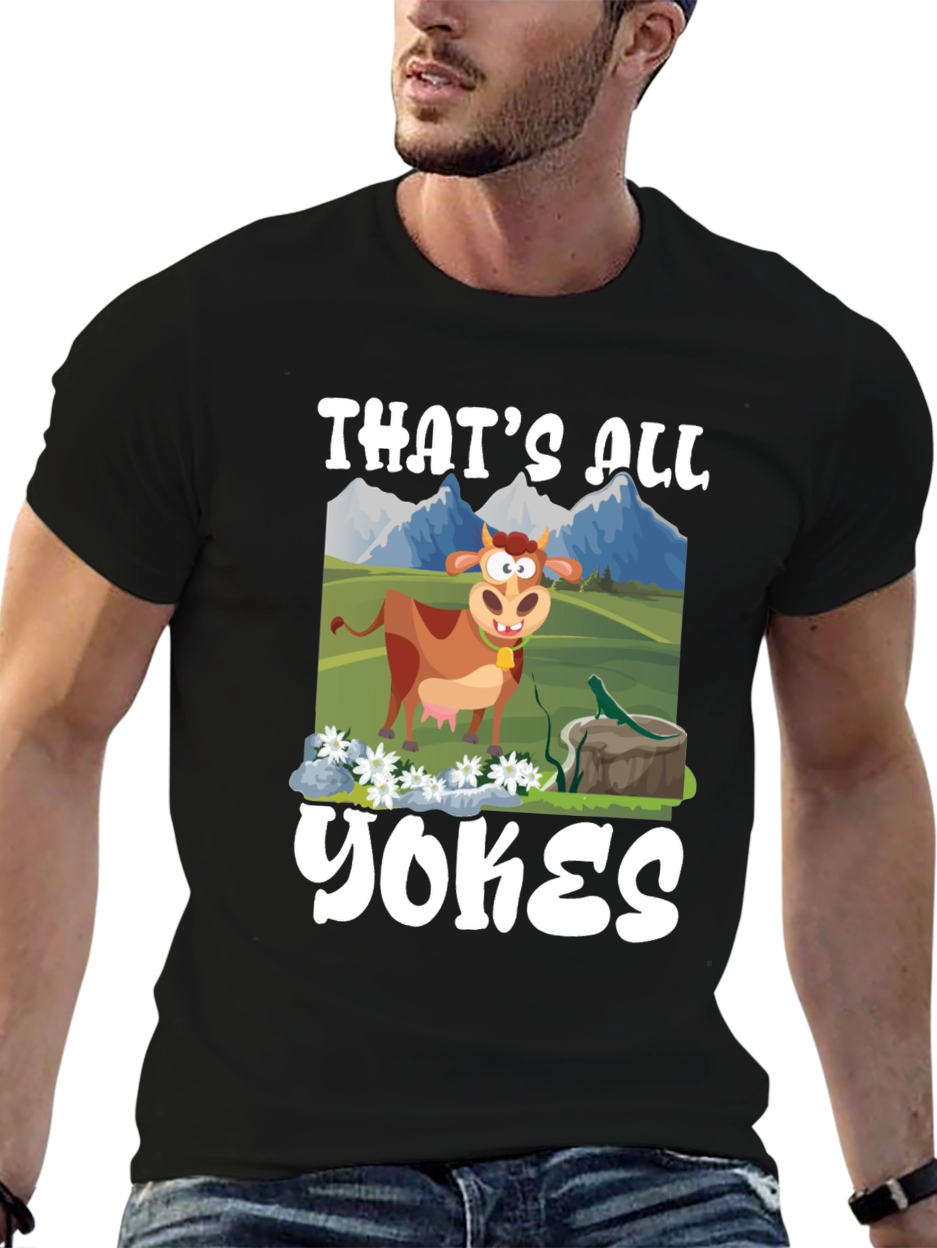 Funny Thats All Yokes Graphic T-Shirt
