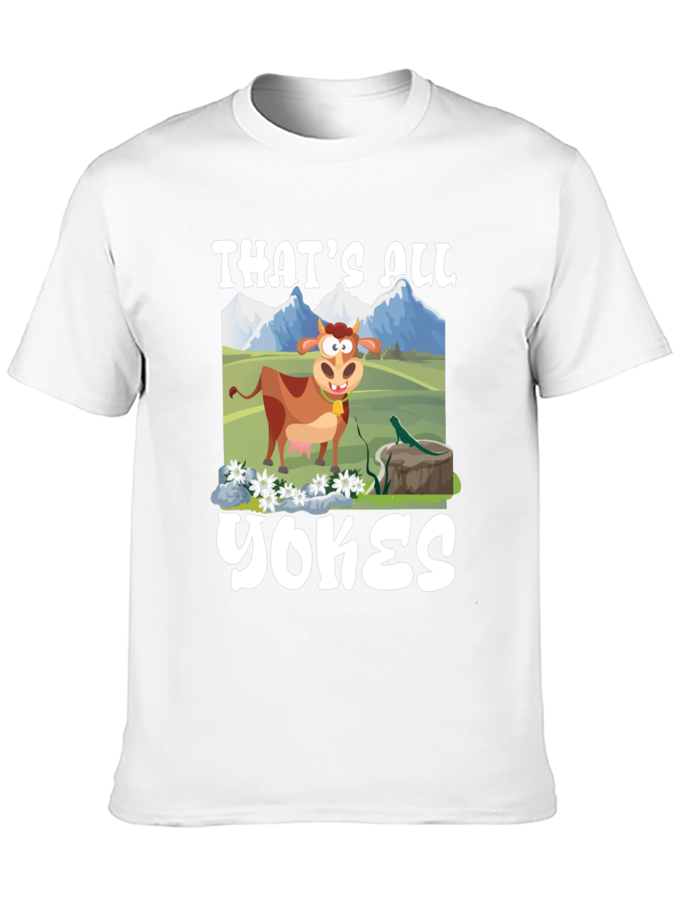 Funny Thats All Yokes Graphic T-Shirt