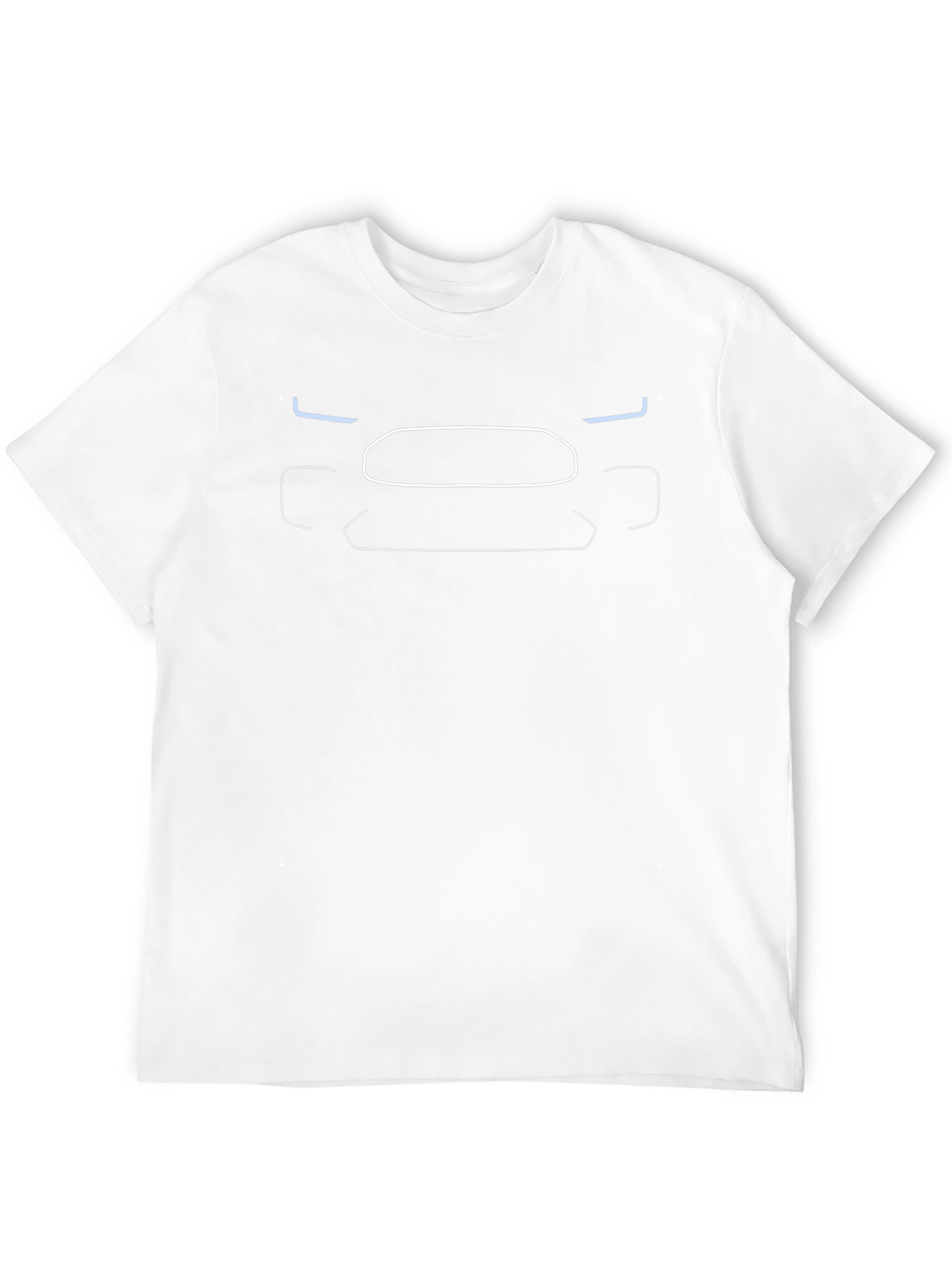 Car Outline Graphic T-Shirt