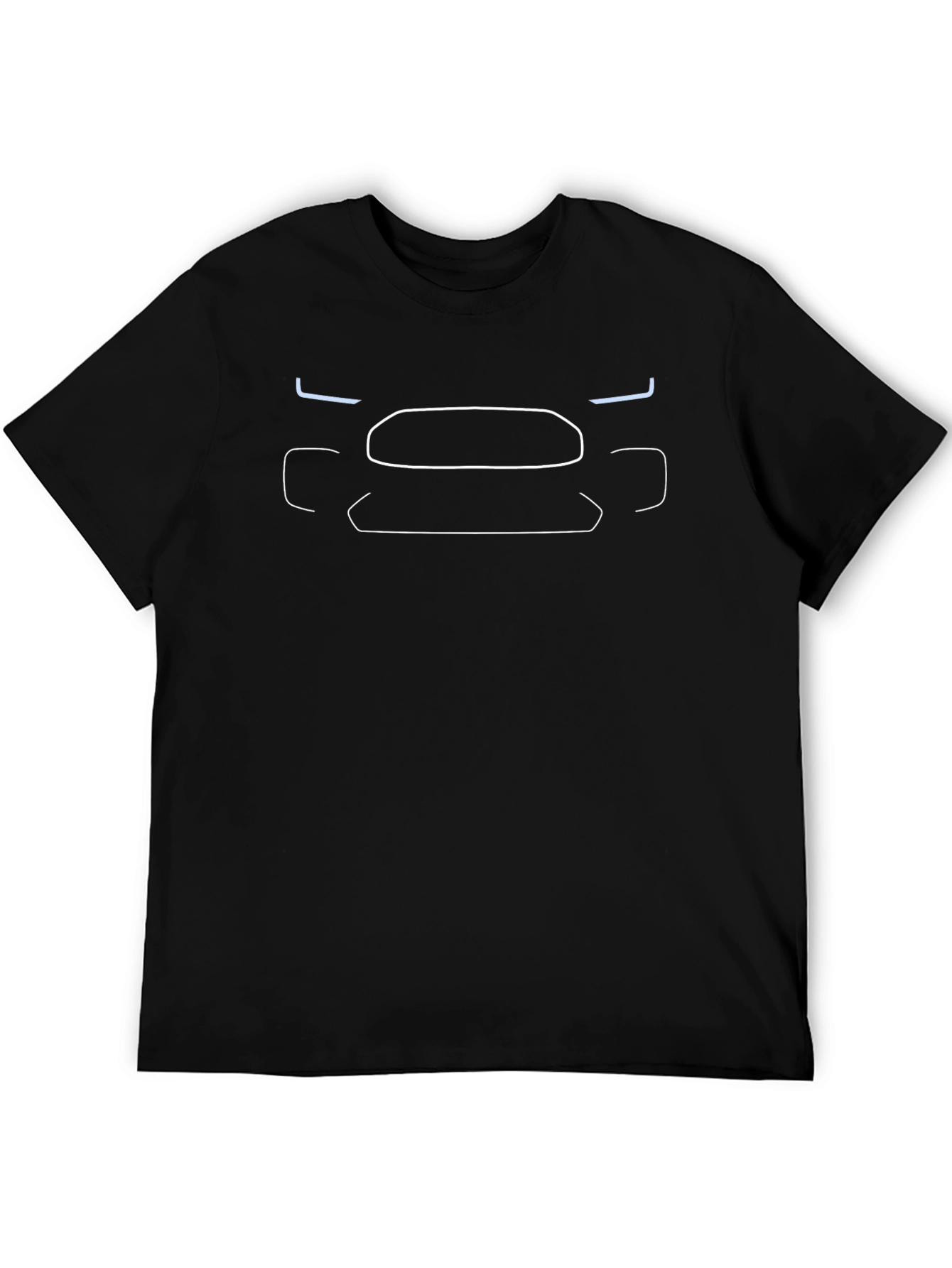 Car Outline Graphic T-Shirt