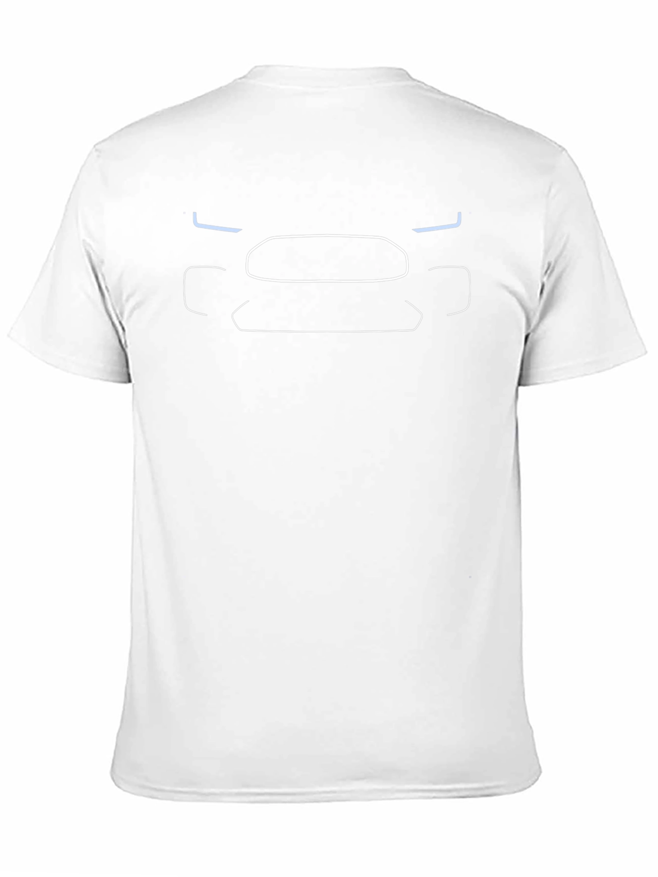 Car Outline Graphic T-Shirt