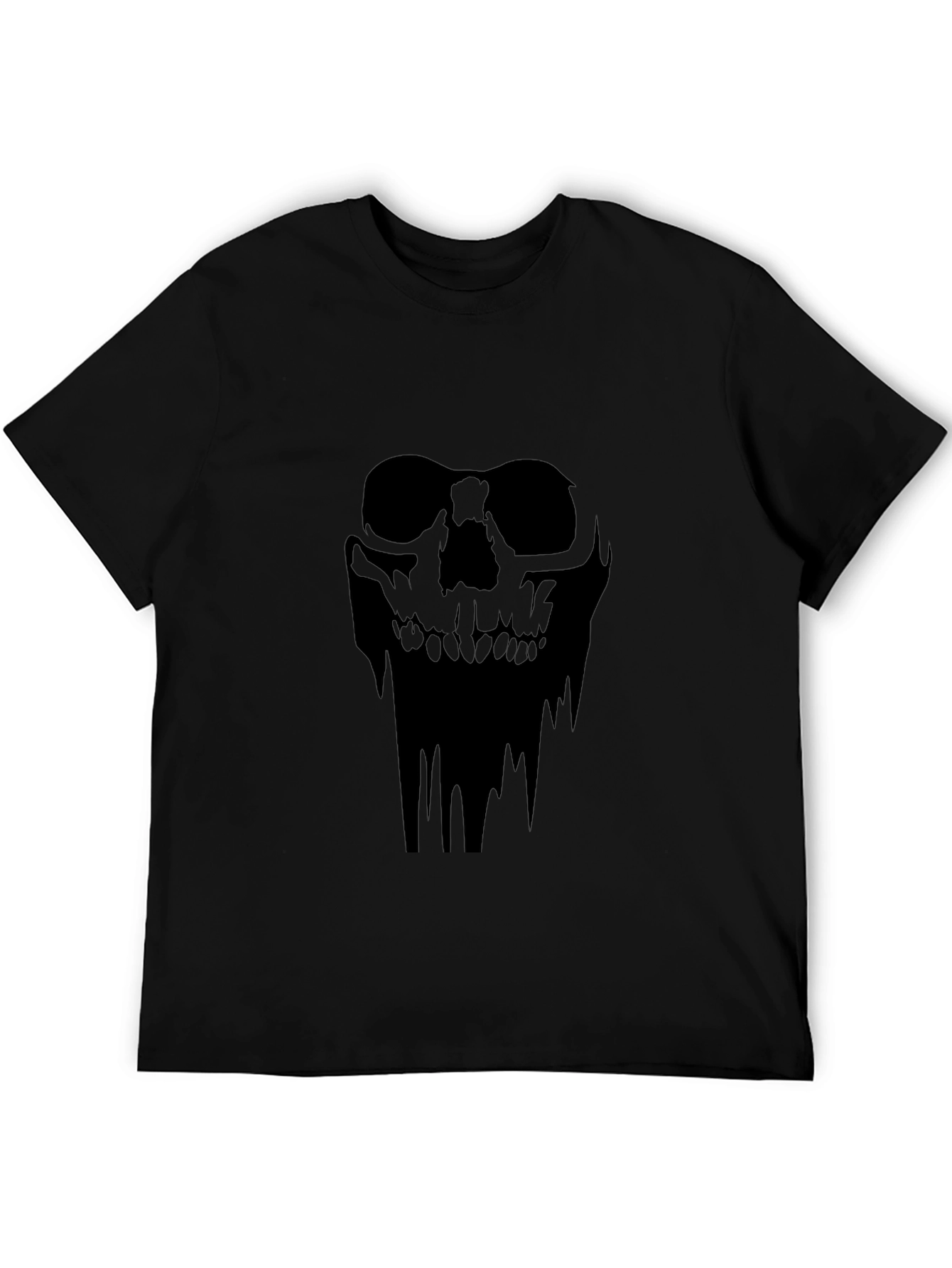 Skull Graphic Black T-Shirt