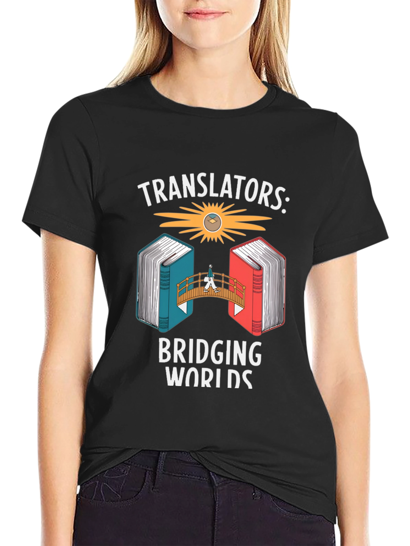 Translator Bridging Worlds Graphic Tee