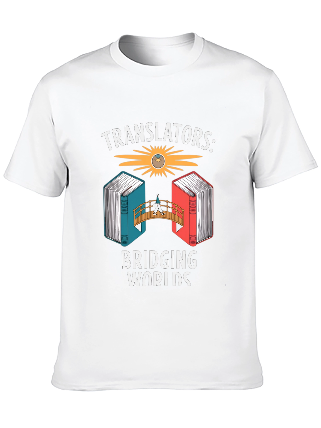 Translator Bridging Worlds Graphic Tee
