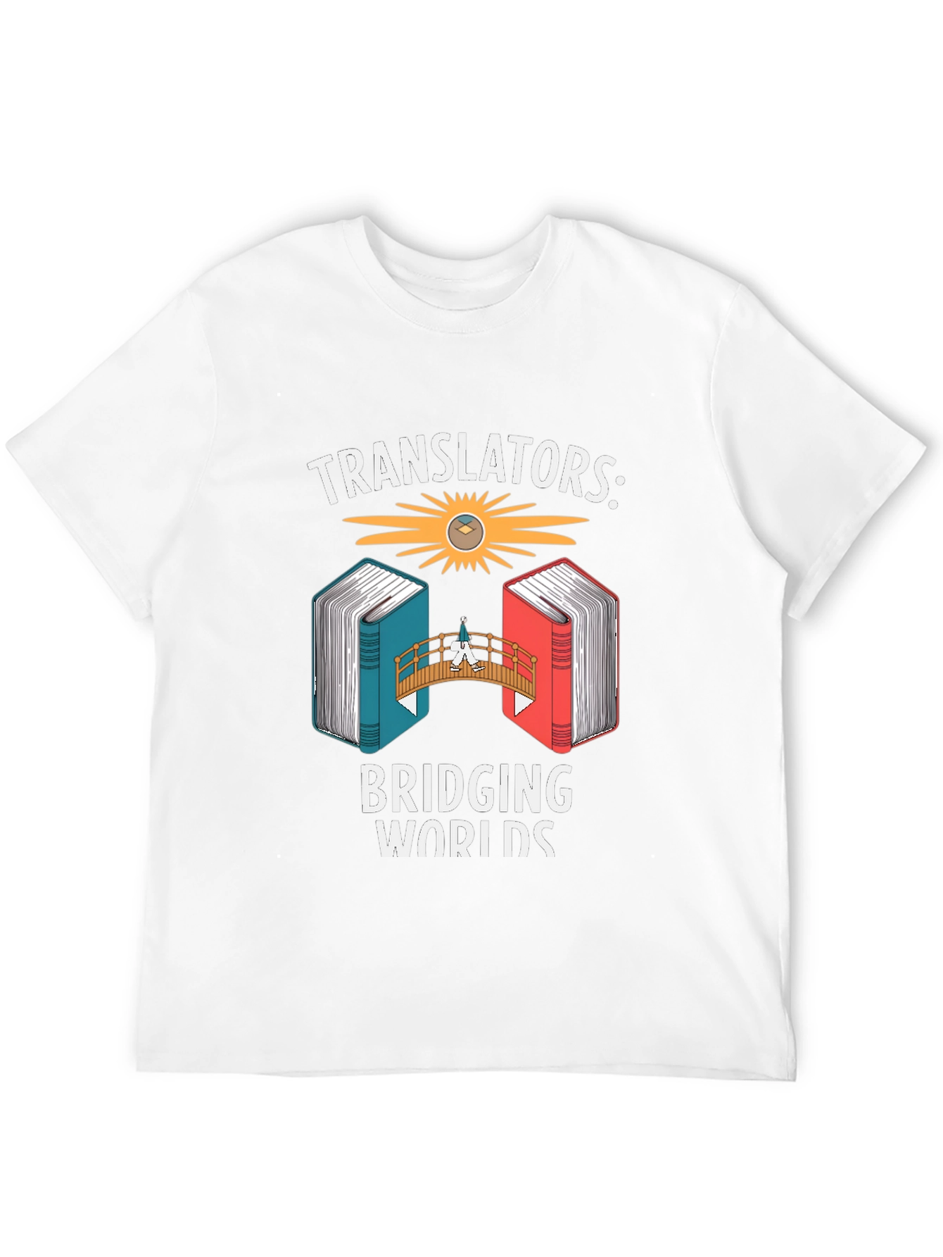 Translator Bridging Worlds Graphic Tee