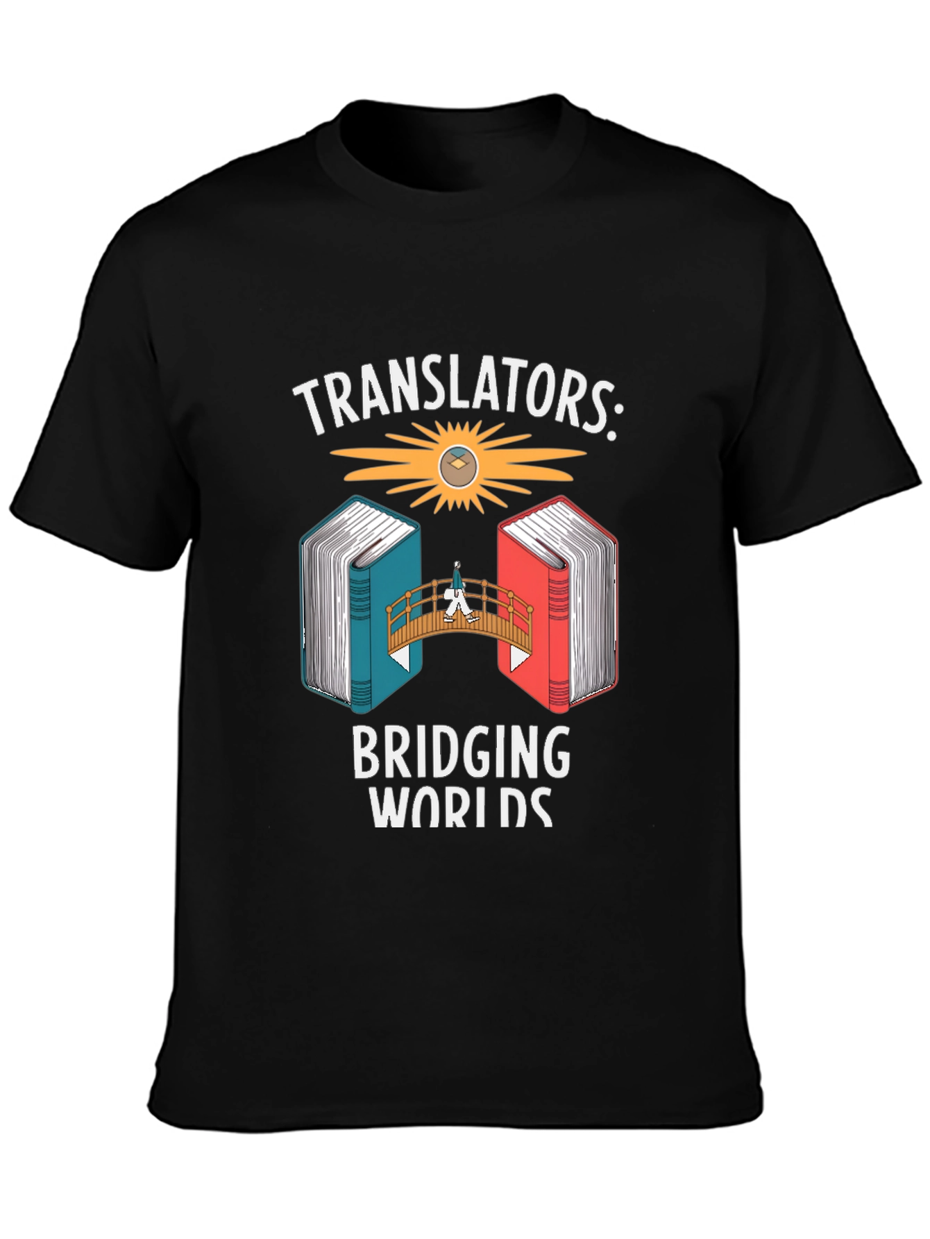 Translator Bridging Worlds Graphic Tee