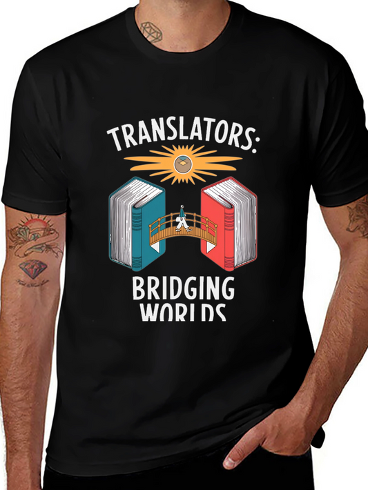 Translator Bridging Worlds Graphic Tee