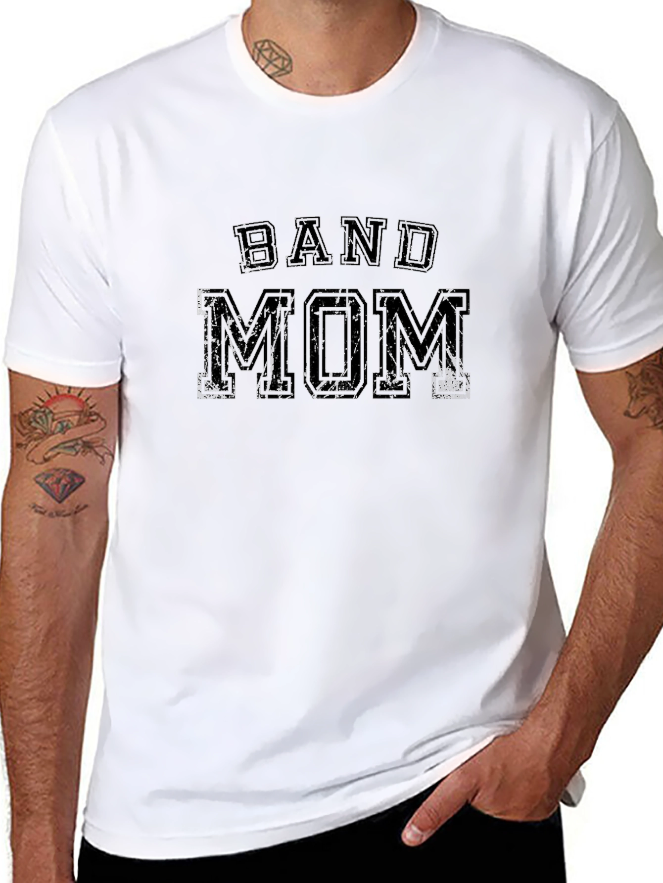 Band Mom Black T-Shirt