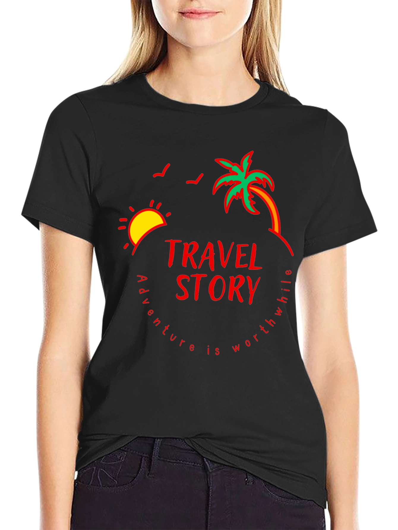Travel Story Adventure Graphic T-Shirt