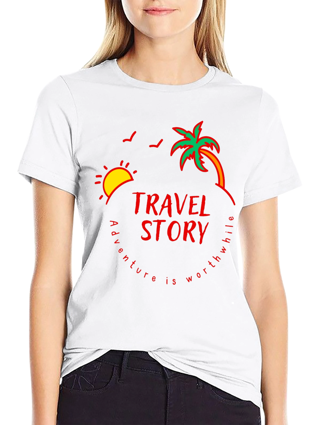 Travel Story Adventure Graphic T-Shirt