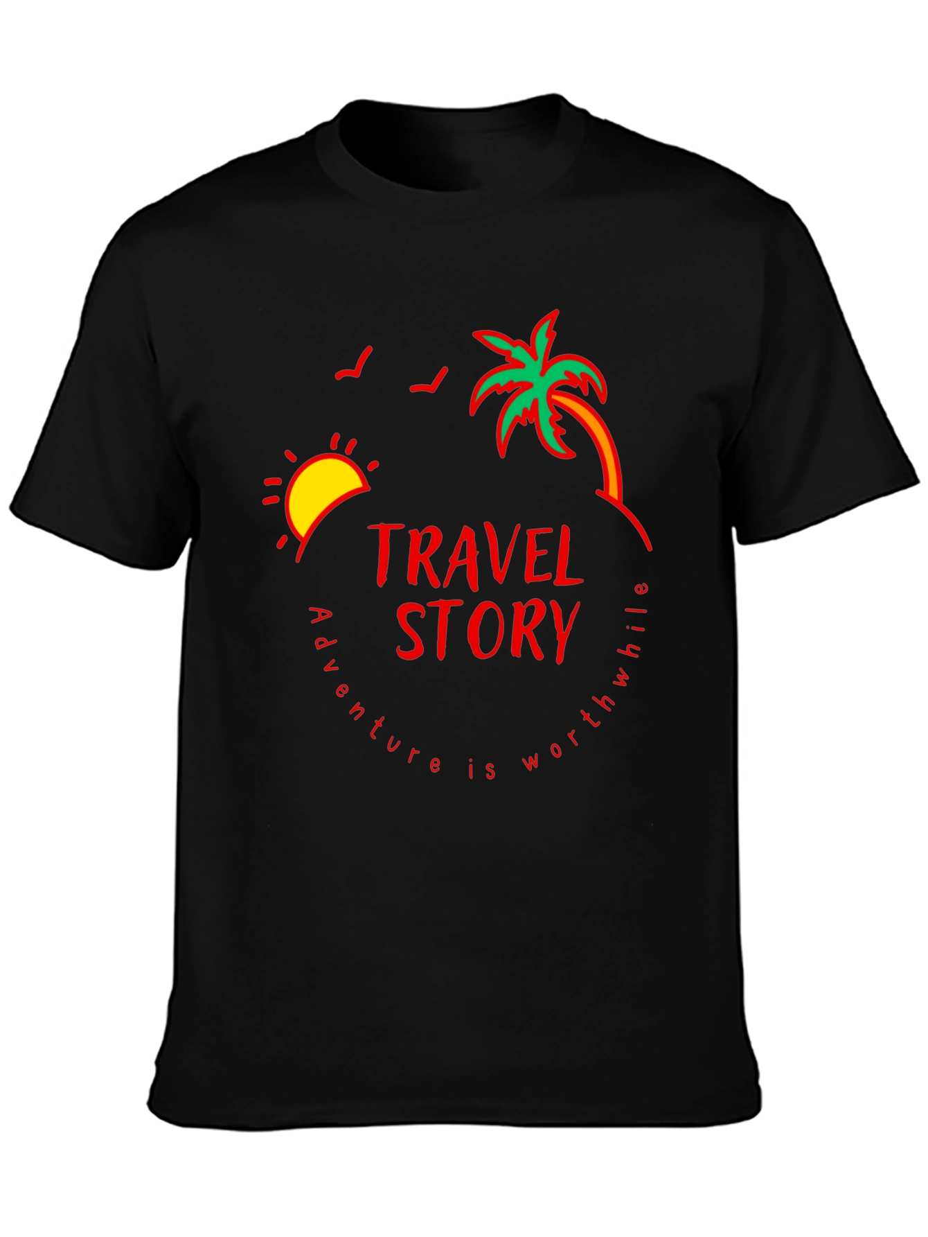 Travel Story Adventure Graphic T-Shirt