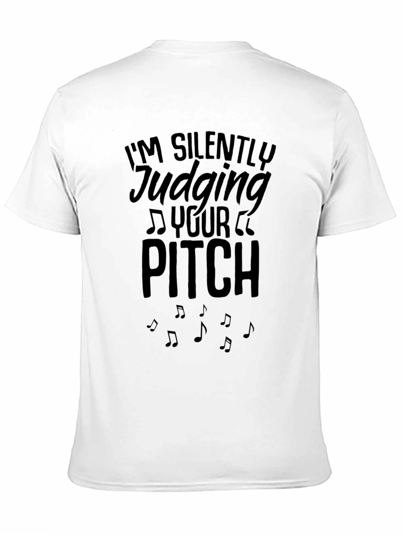 Silently Judging Your Pitch Black Graphic Tee