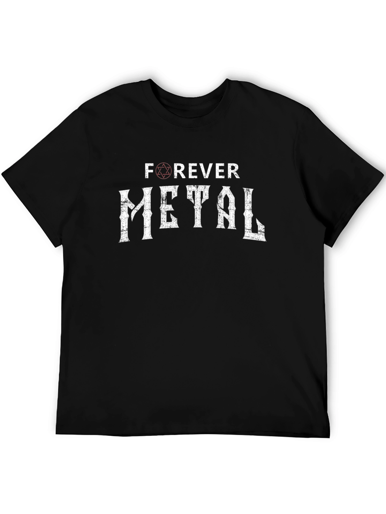 Forever Metal Graphic Tee - Black Unisex T-Shirt