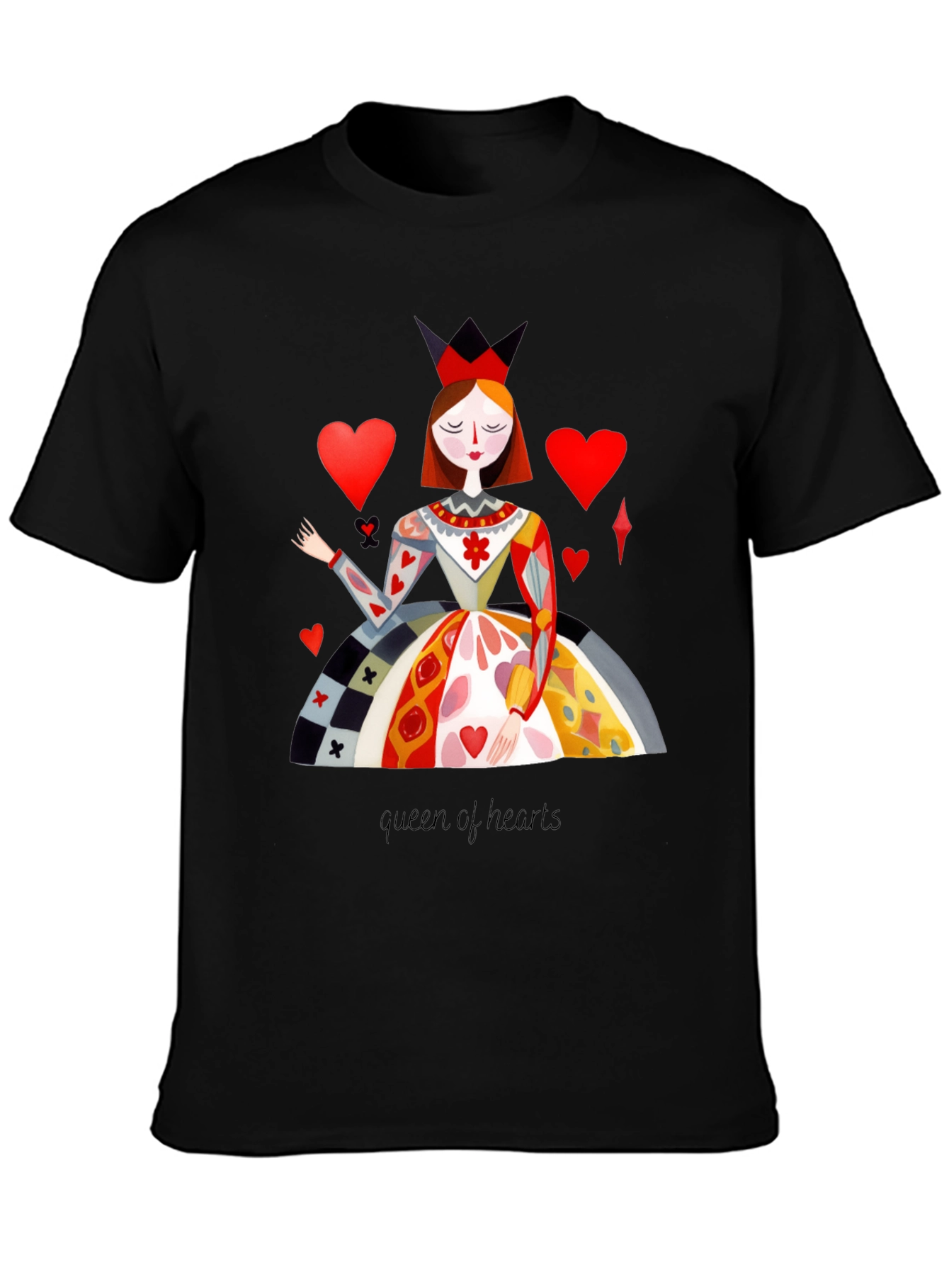Queen of Hearts Graphic T-Shirt
