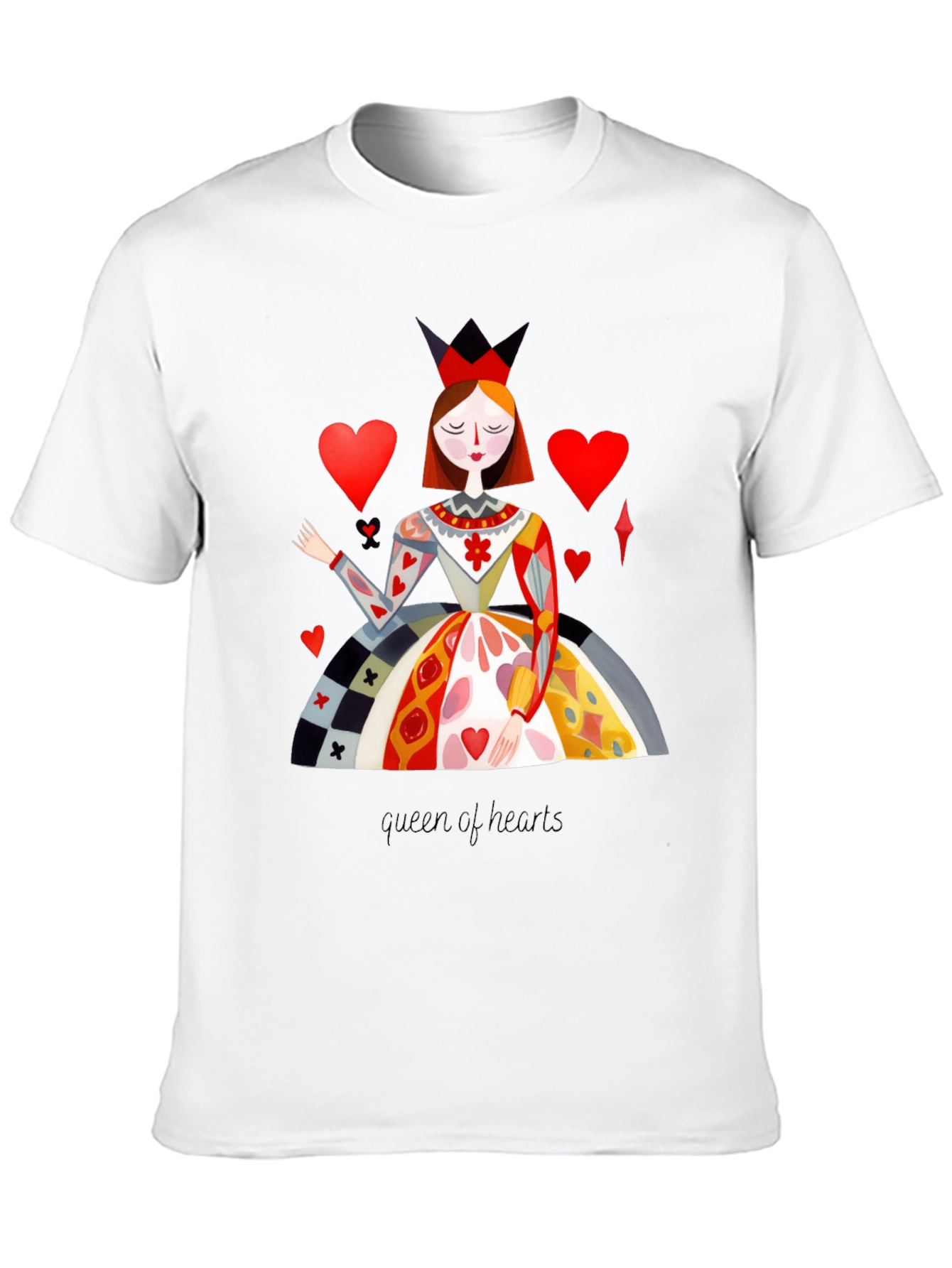 Queen of Hearts Graphic T-Shirt