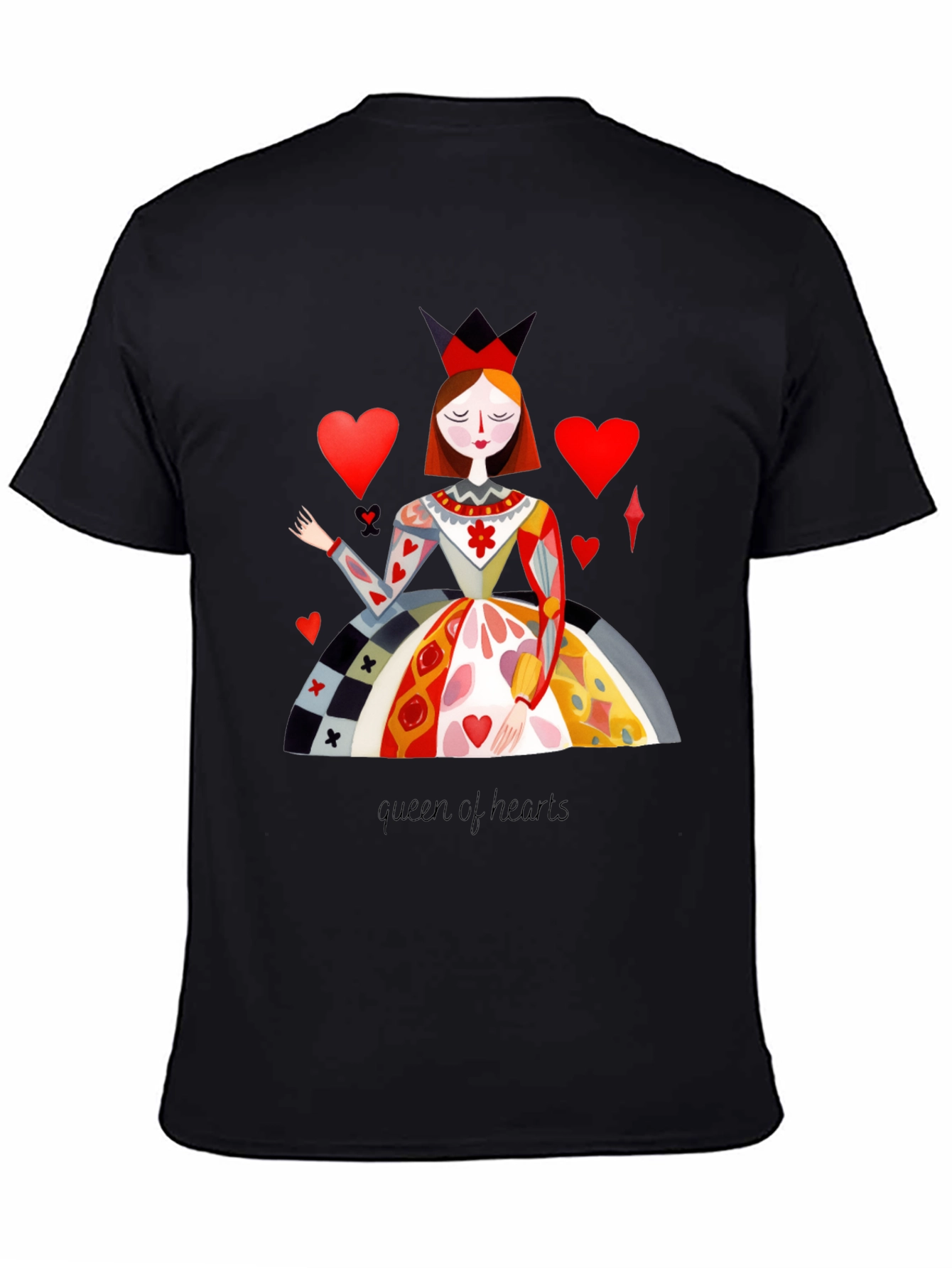 Queen of Hearts Graphic T-Shirt